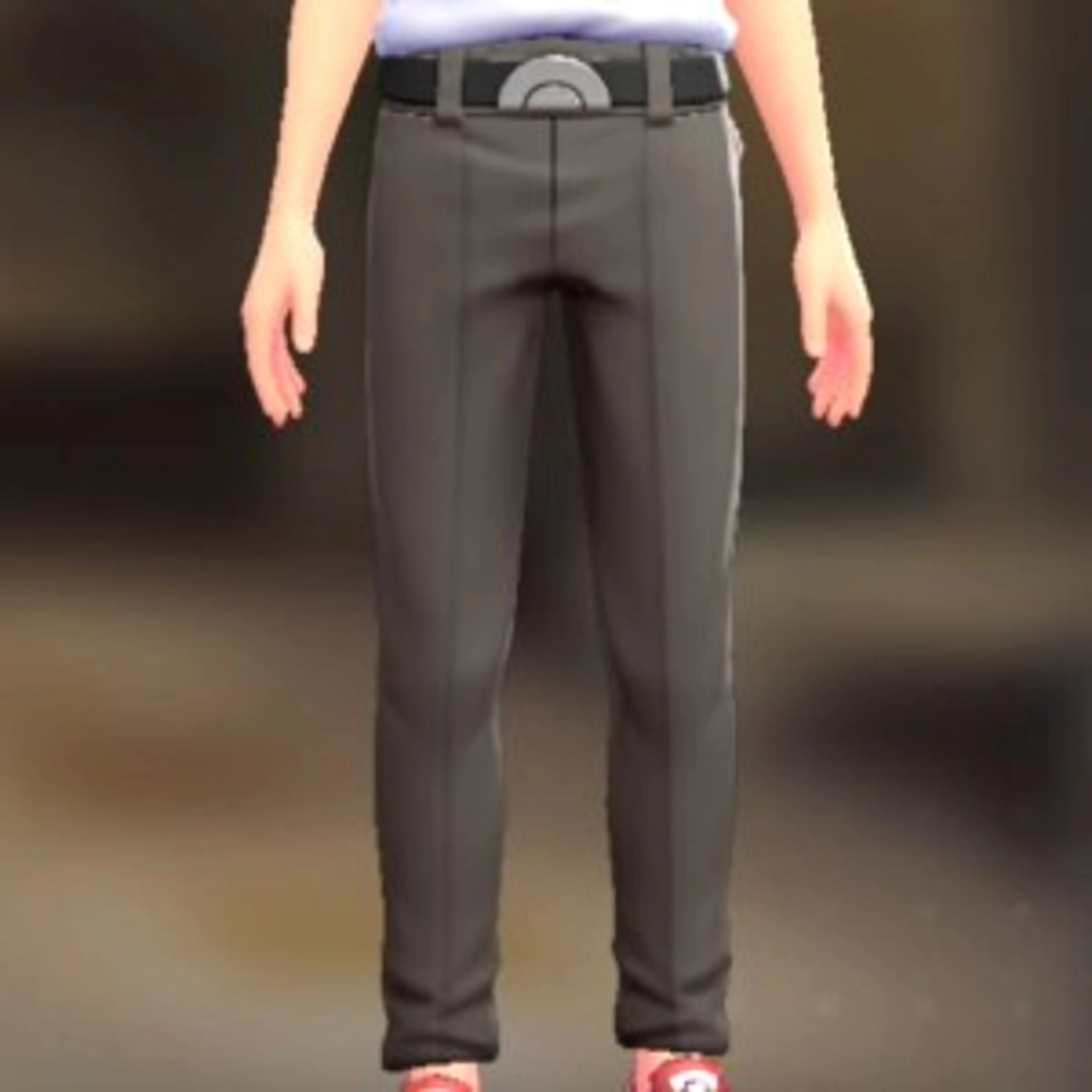 テーパードパンツセット - グレージュ グレーブラック