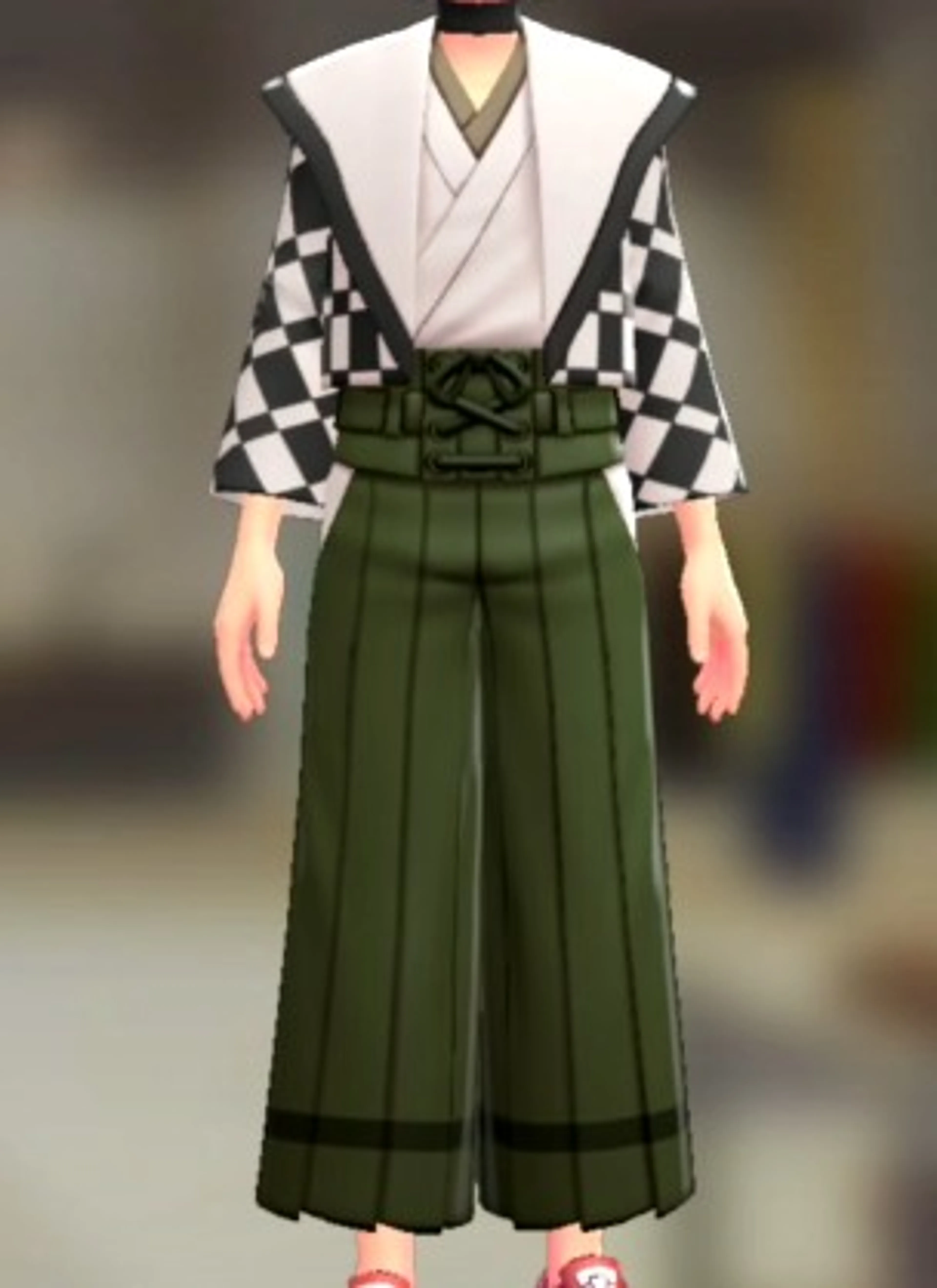 かみしもサロペットセット - いちまつ・ごふん おいたけ