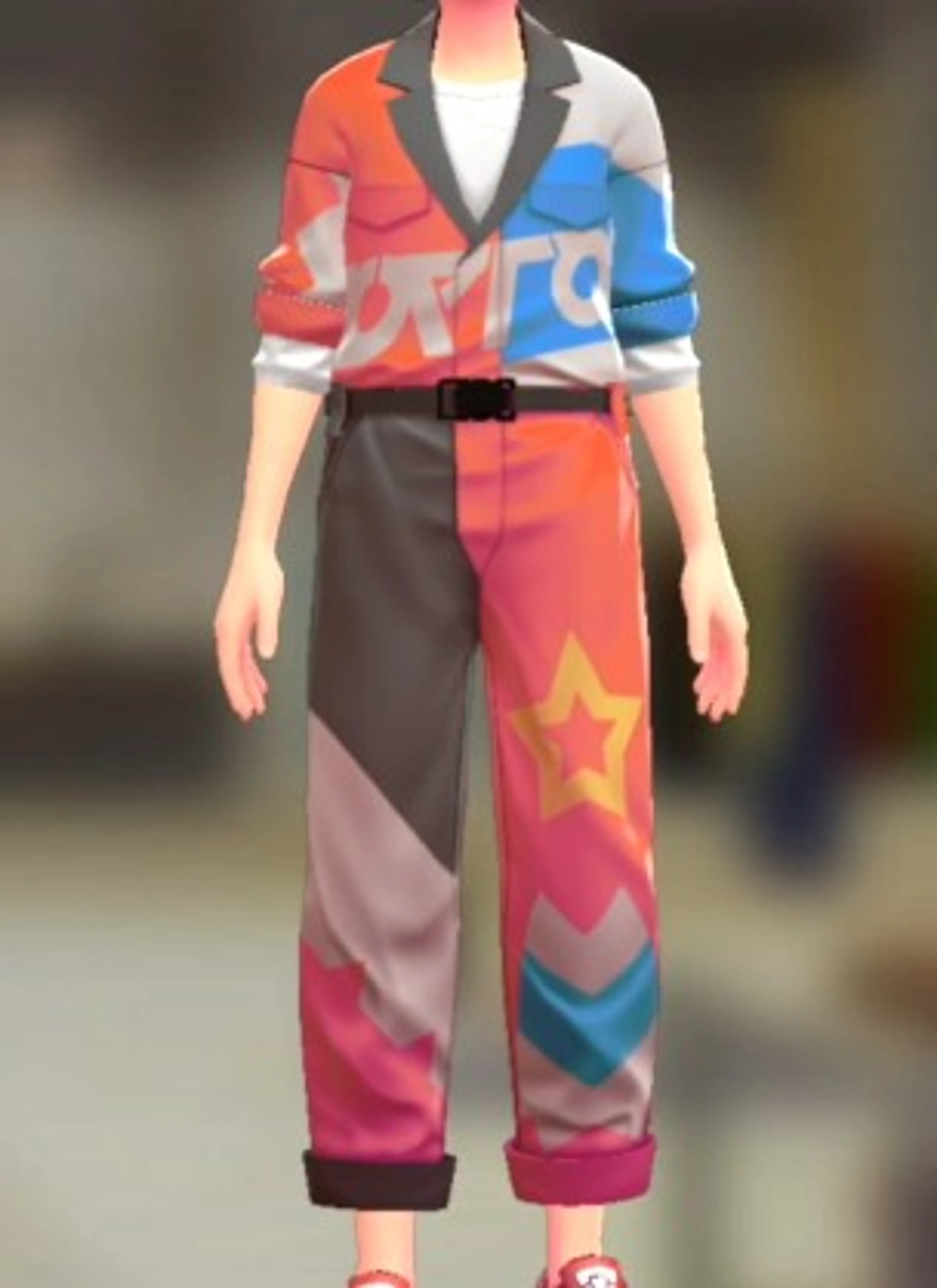 ジャンプスーツ&シャツセット - ファンキーローグ ホワイト