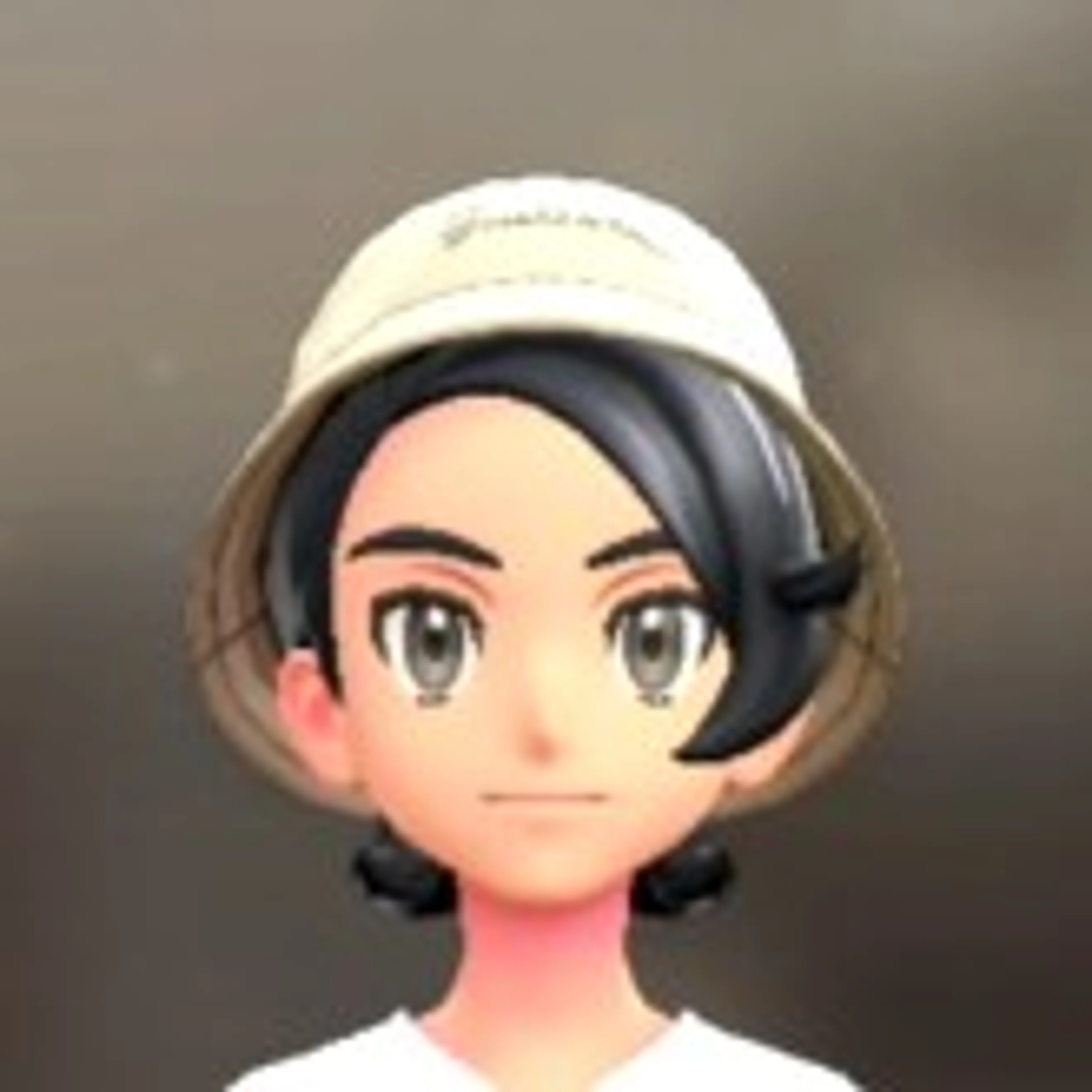 ワンポイントバケットハット - アイボリー