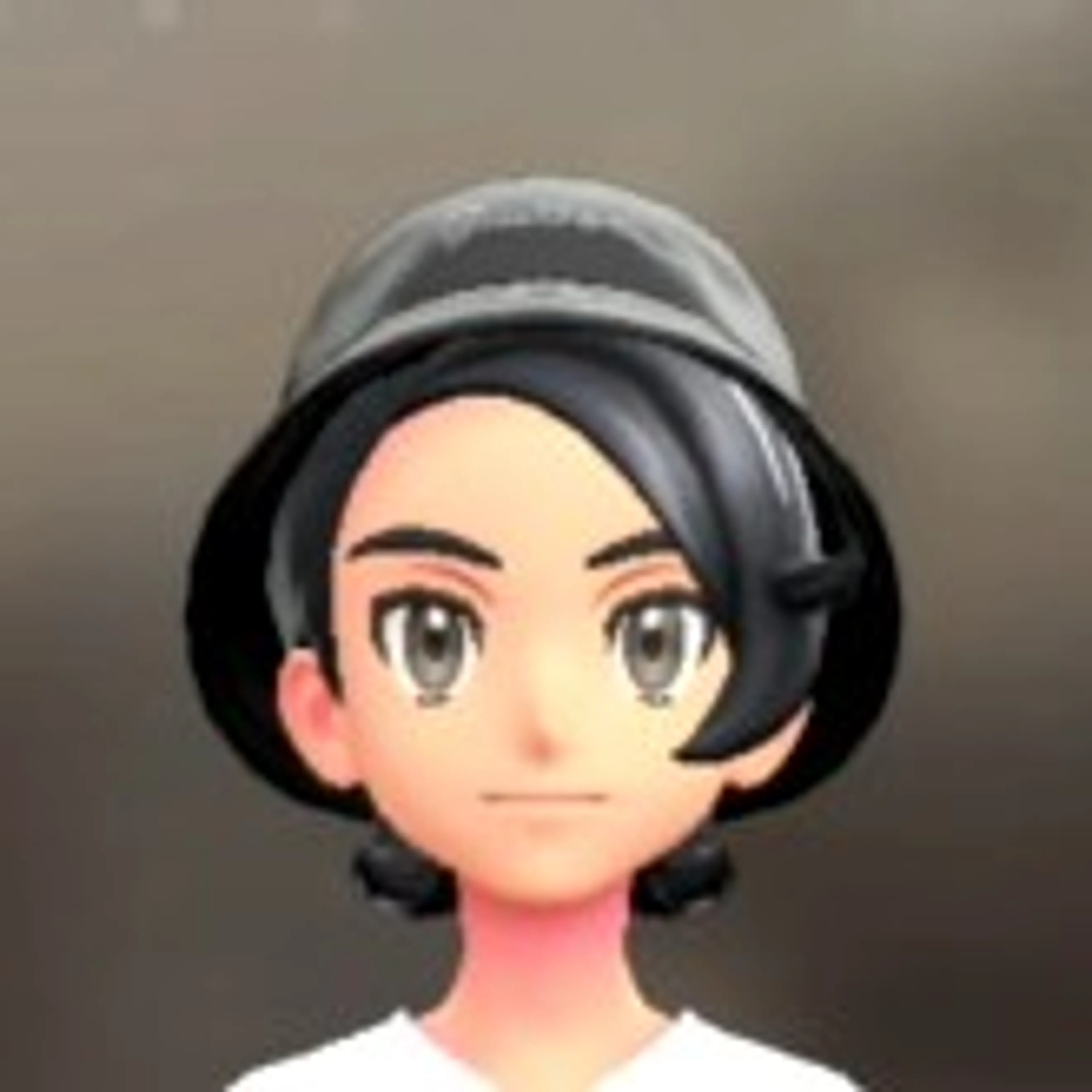 ワンポイントバケットハット - ブラック