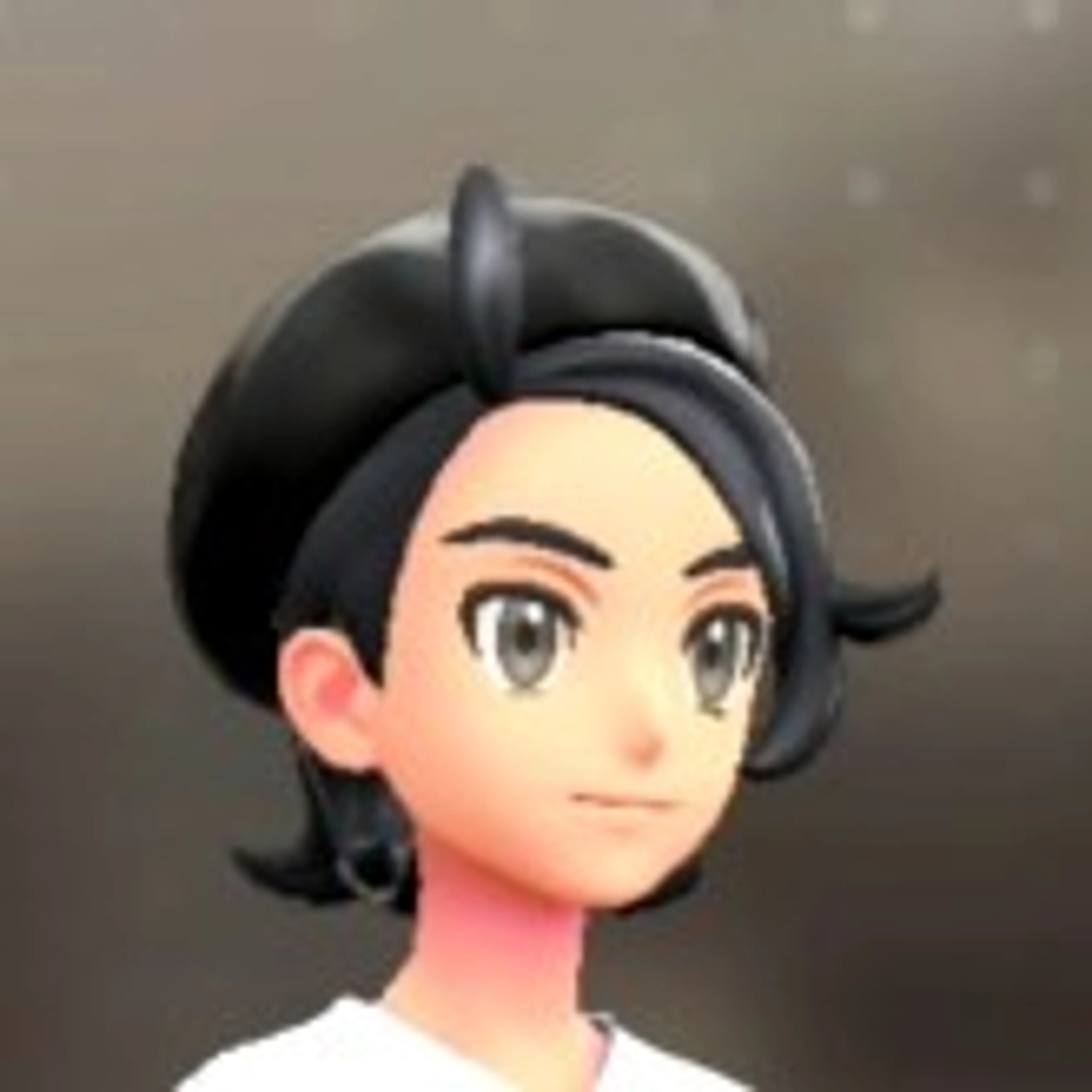 フラワーステッチベレー - ブラック