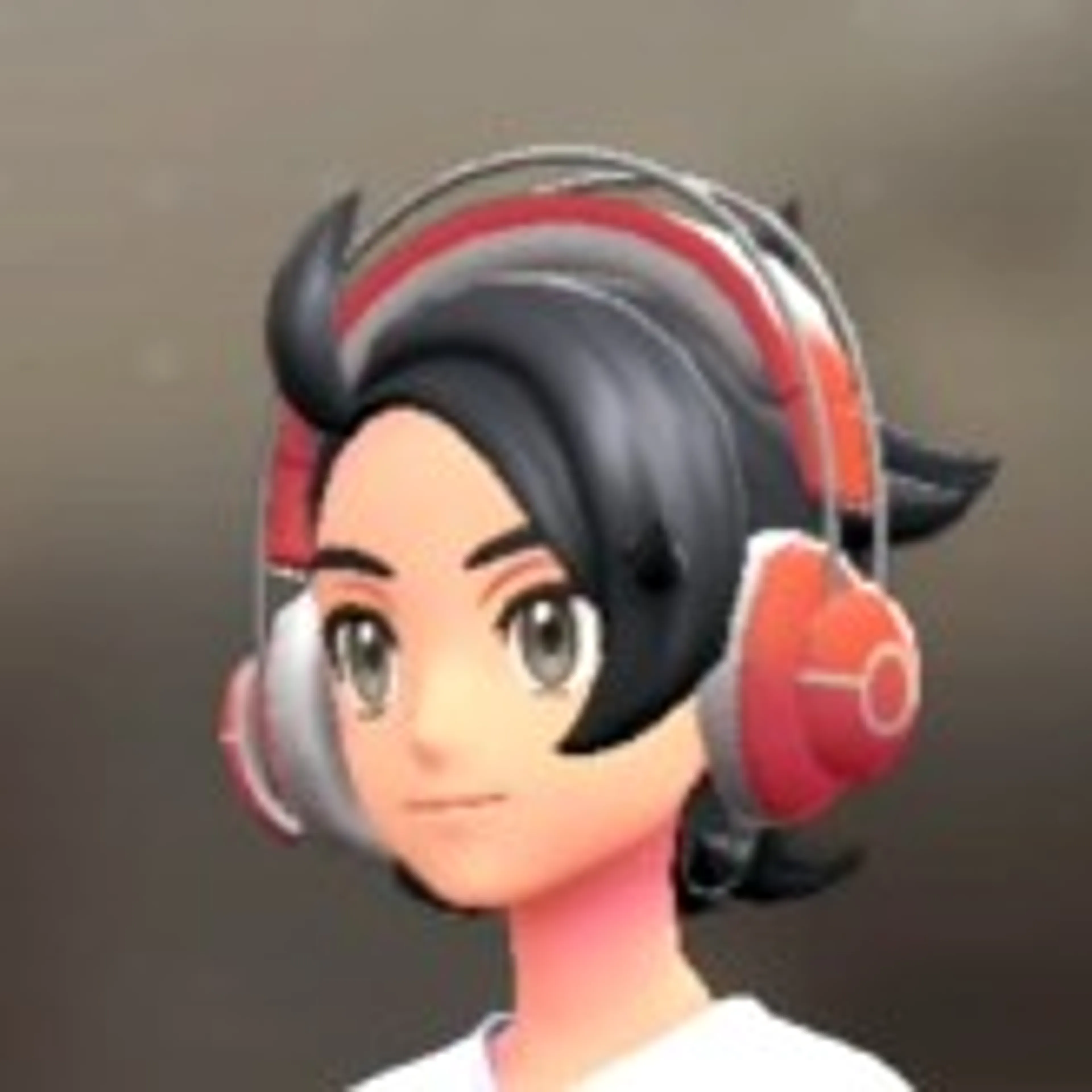 ヘッドホン - レッド