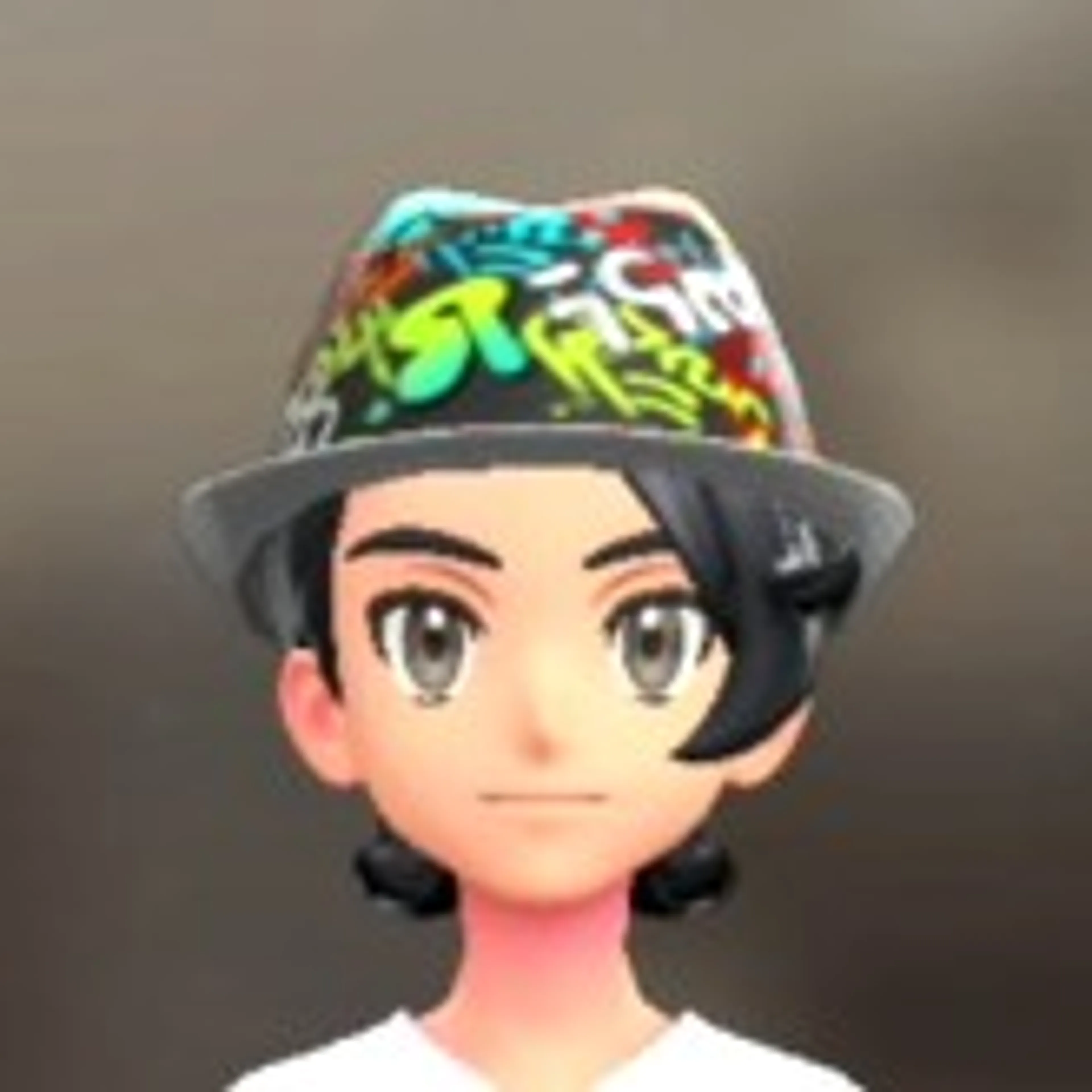 パターンソフトハット - ヘビーブラック