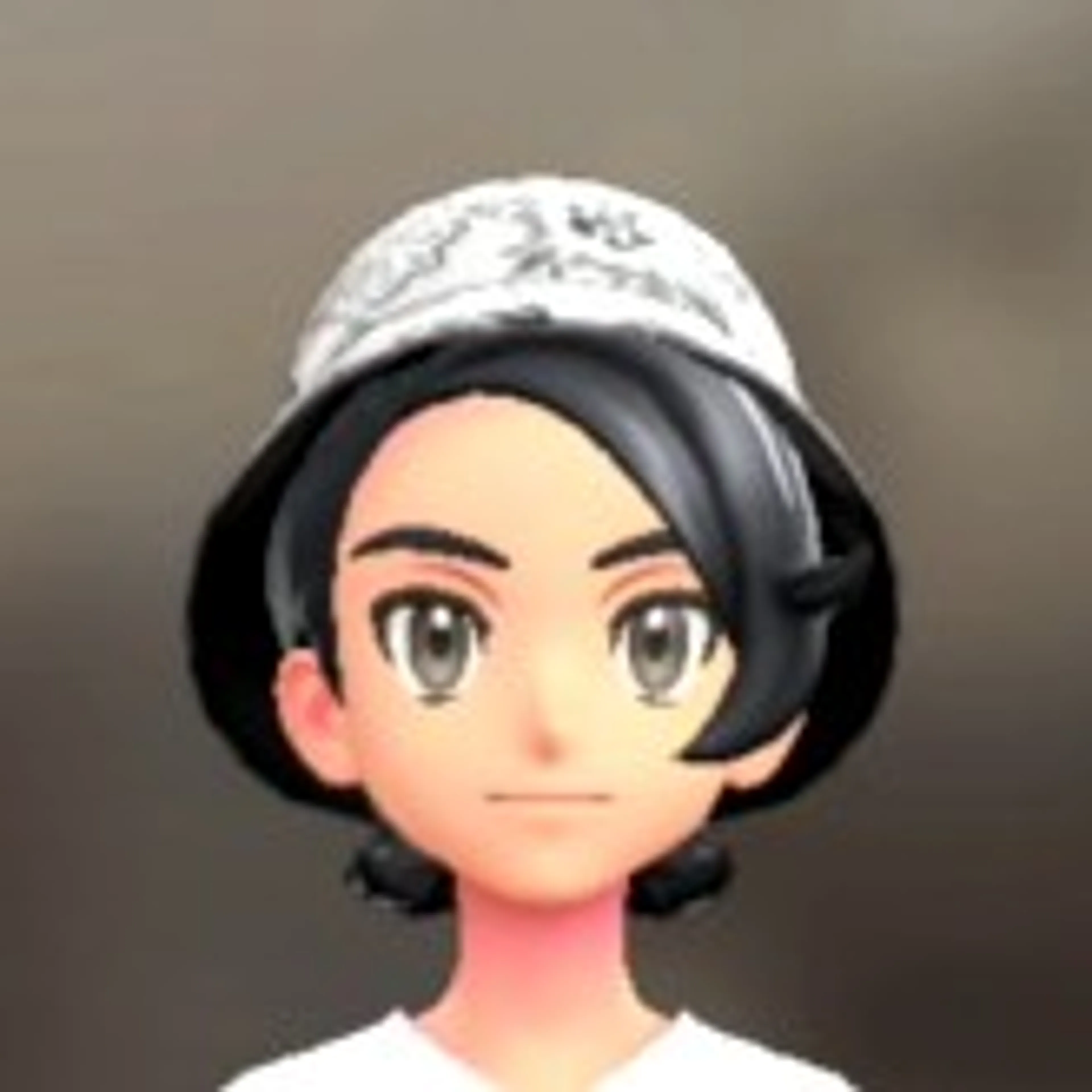 アラベスクがらバケットハット - ホワイト