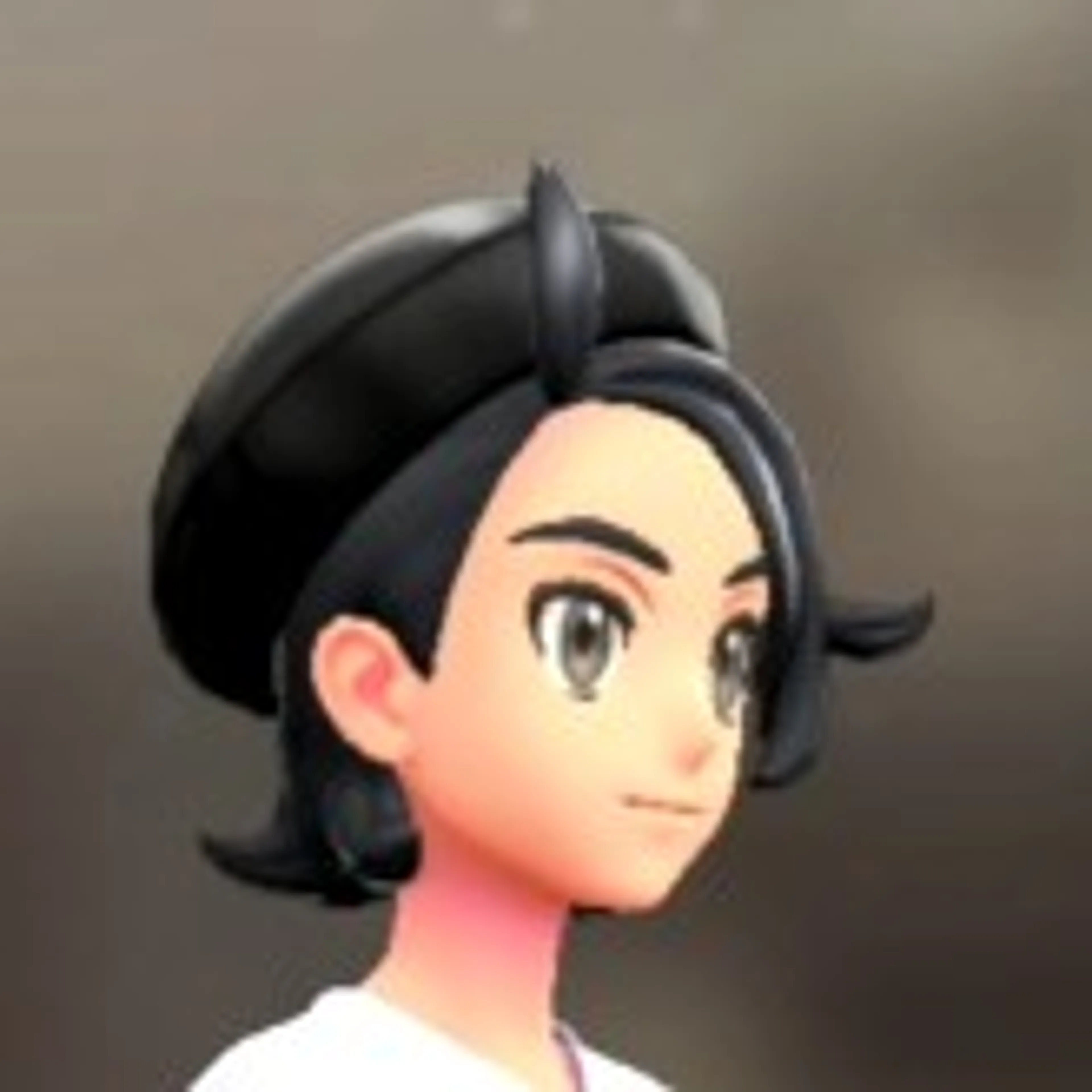 レザーベレー - ビビッドブラック