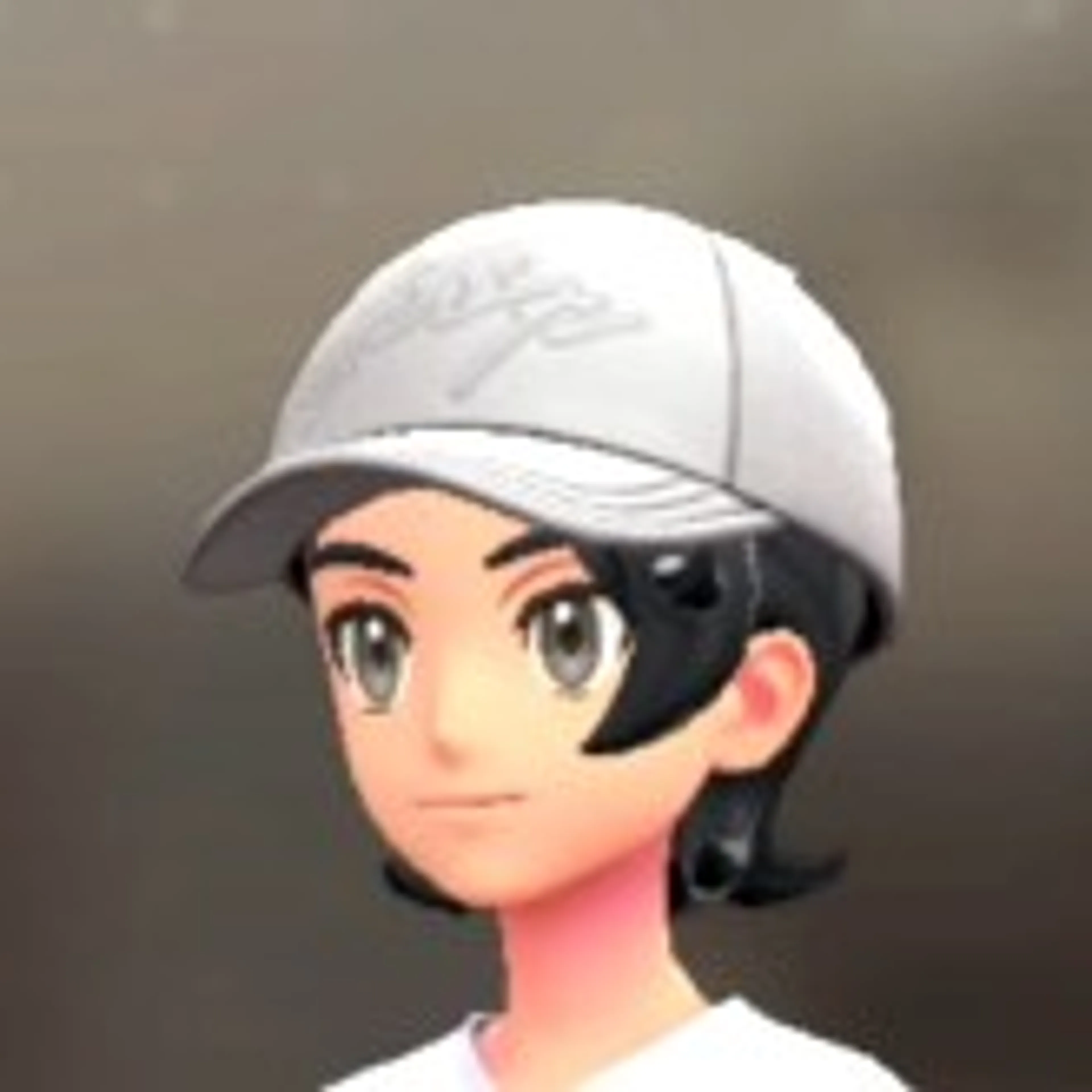 レザーキャップ - ビビッドホワイト