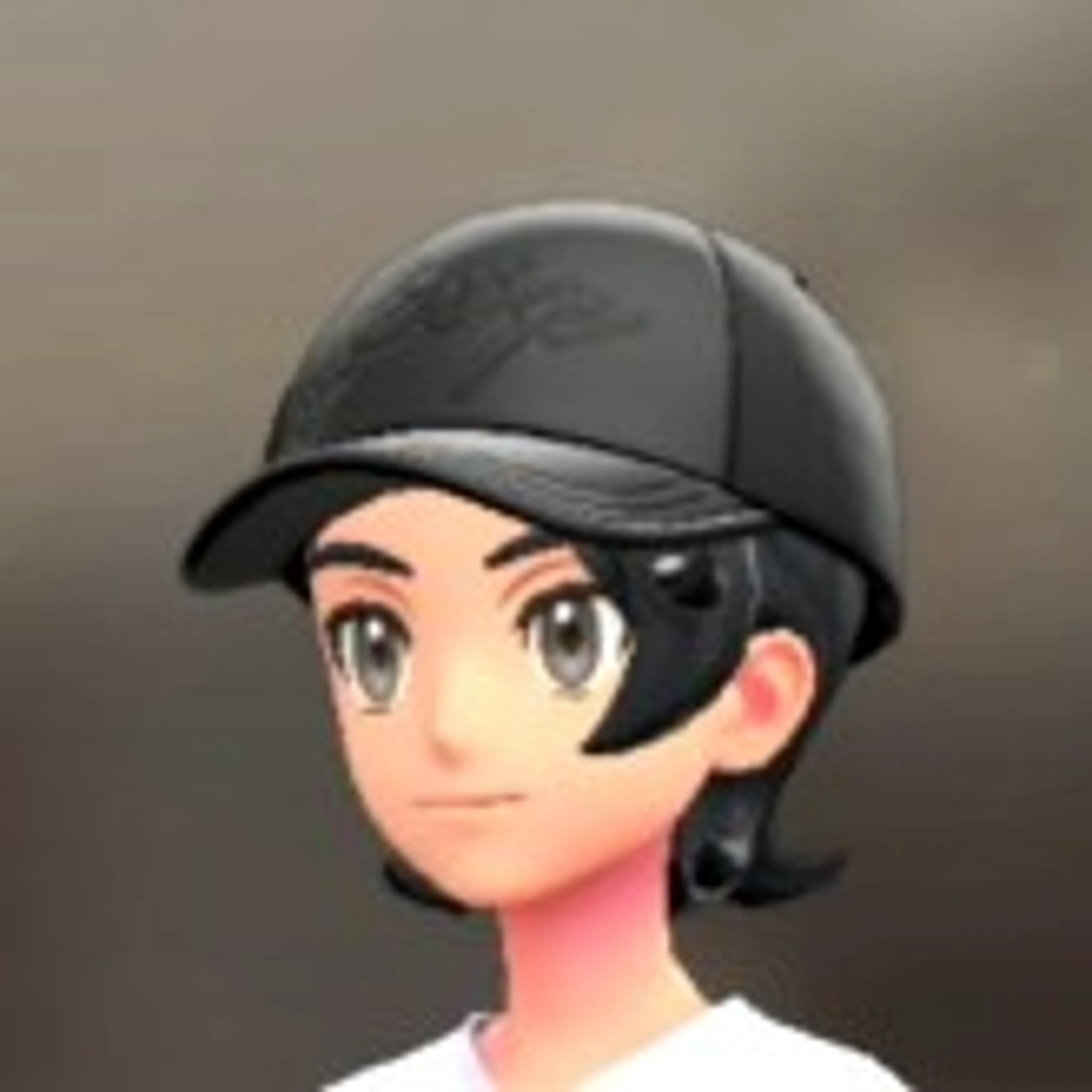 レザーキャップ - ビビッドブラック