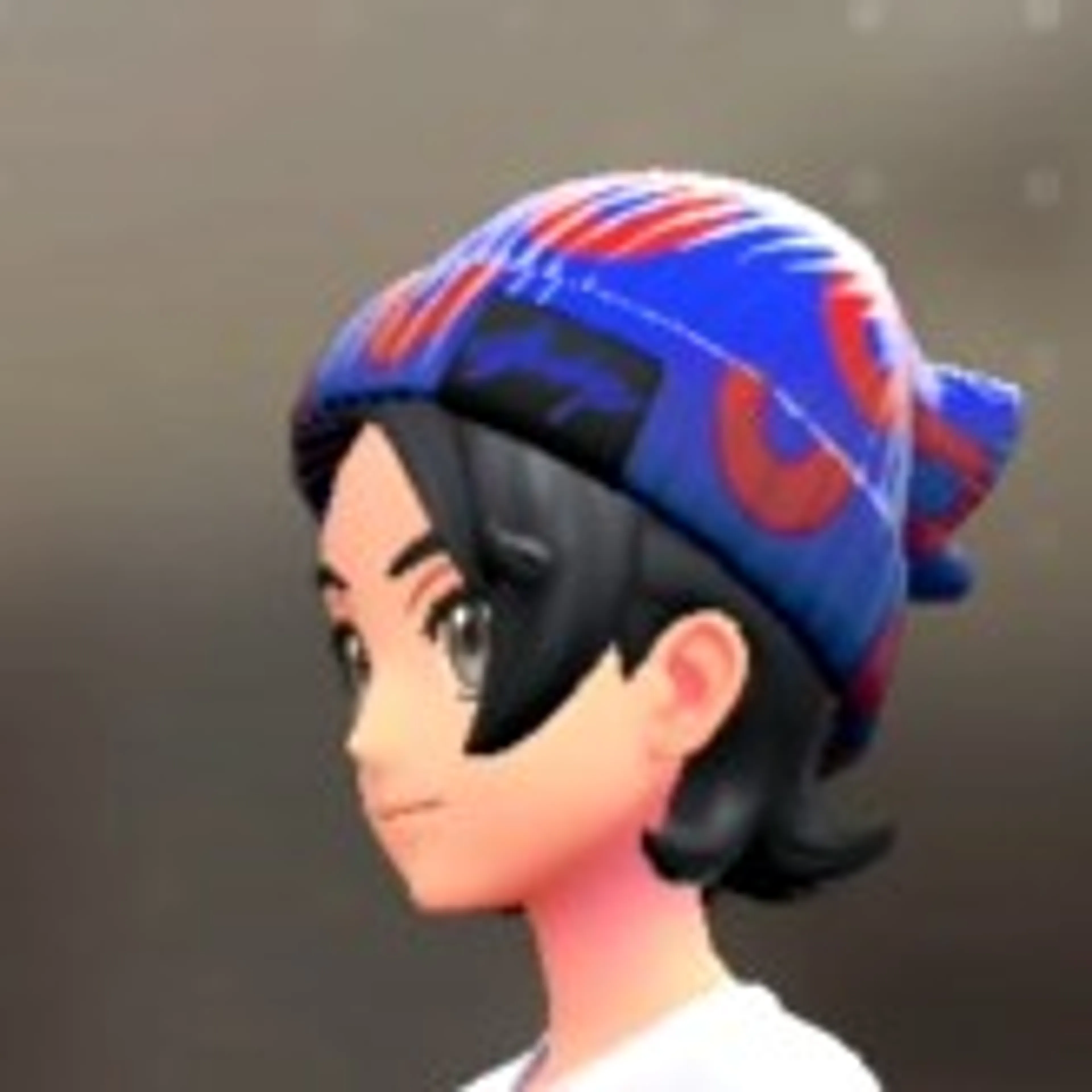 キッスパターンニットキャップ - キッスブルー