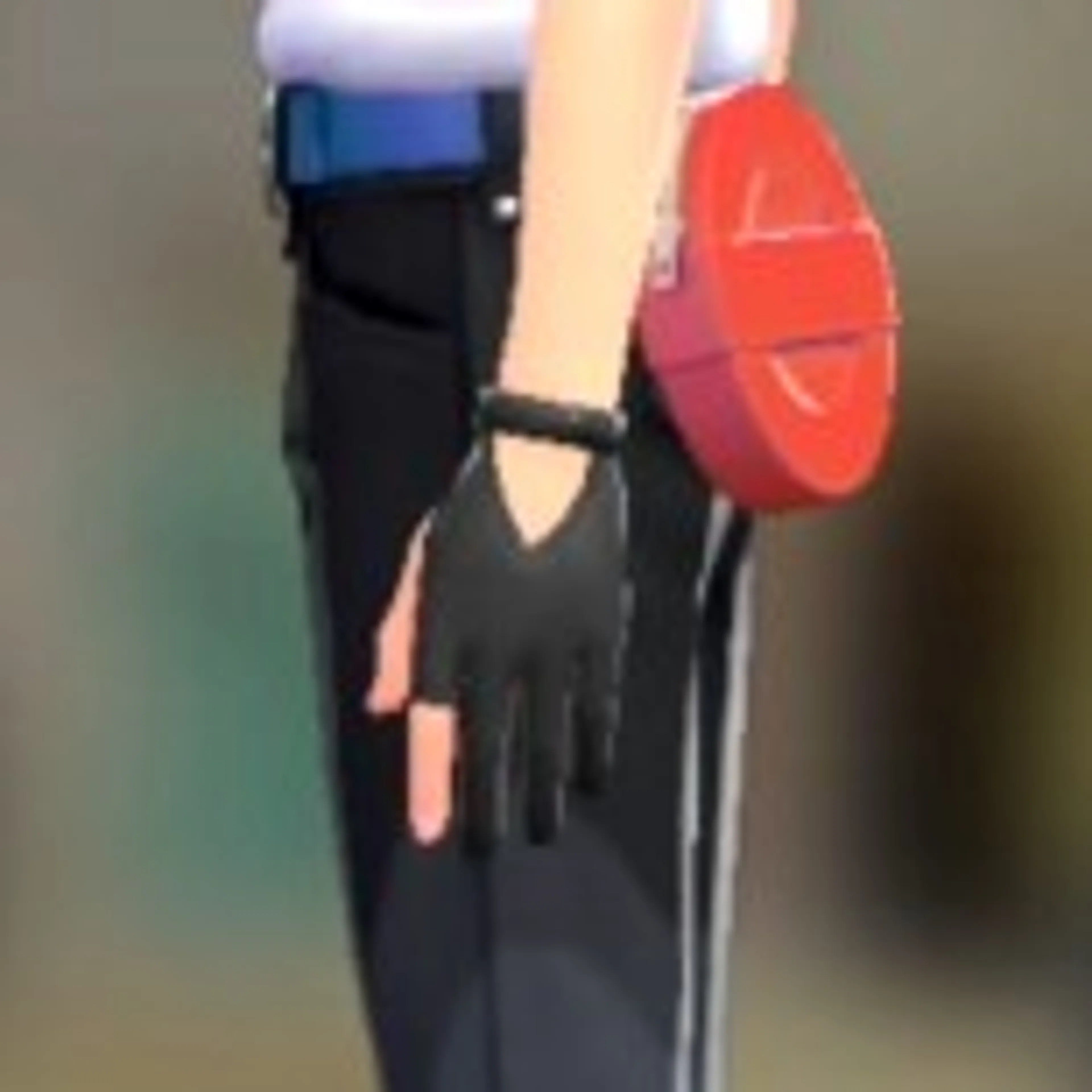 スリーフィンガーグローブ - ランプブラック