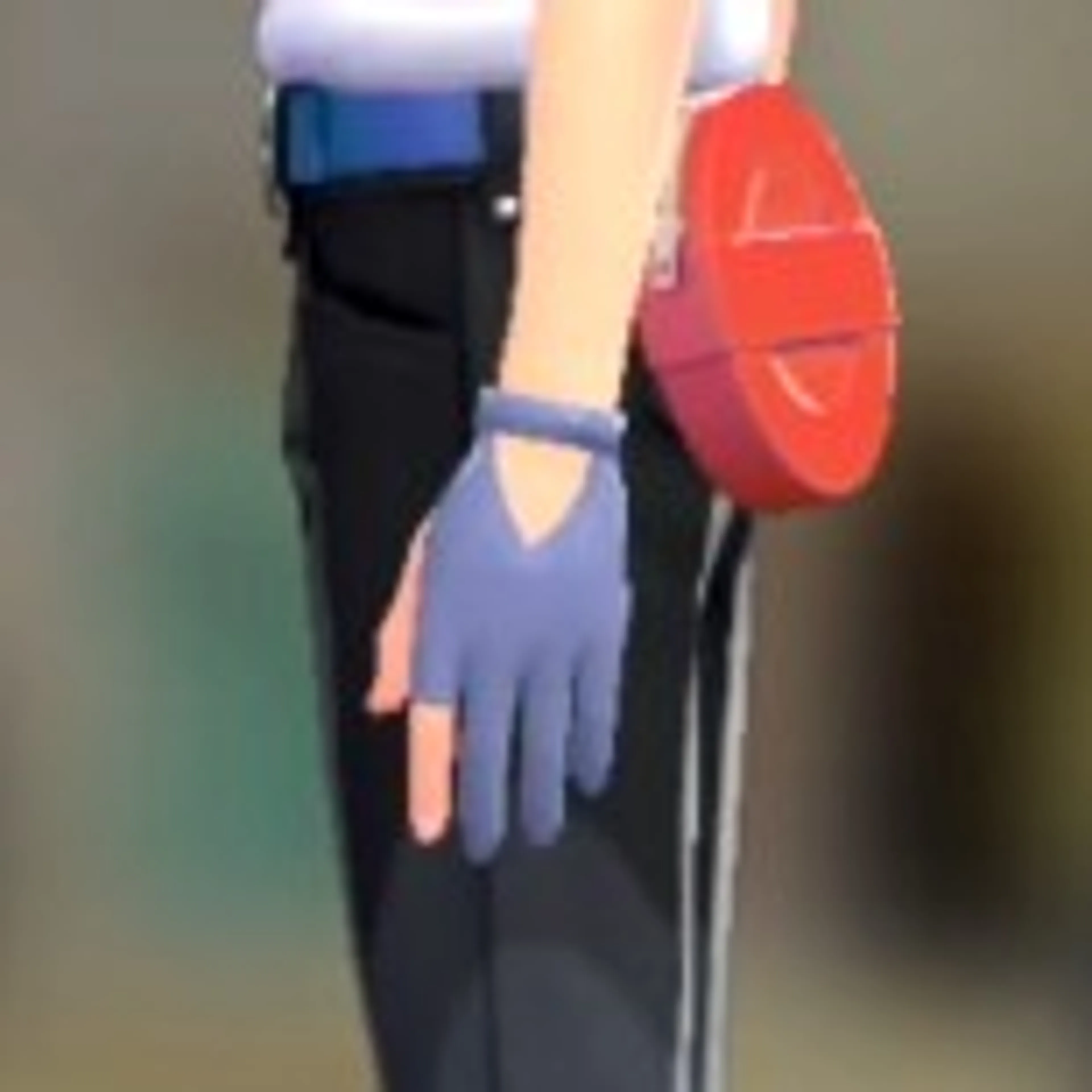 スリーフィンガーグローブ - ラベンダー