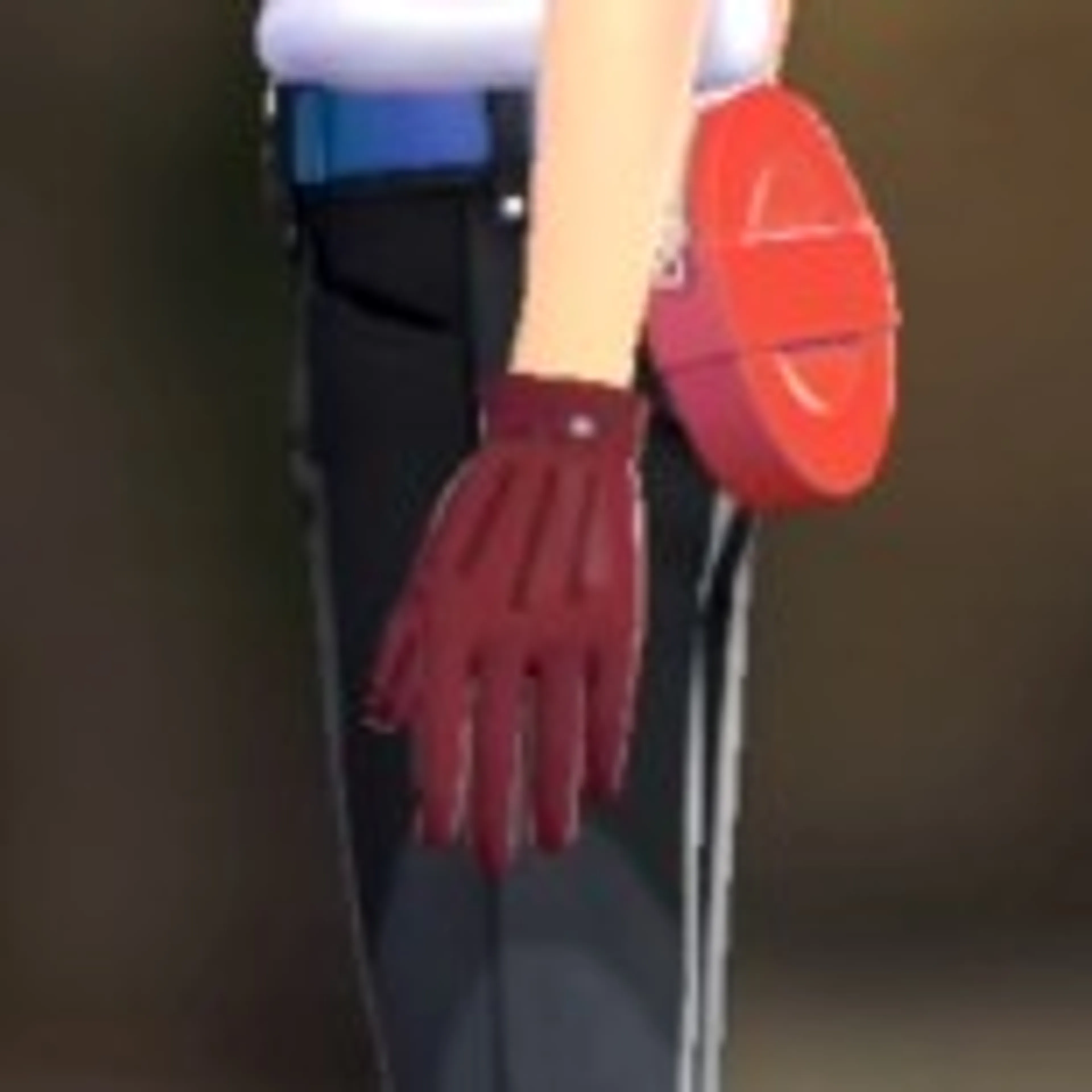 レザーグローブ - ワインレッド