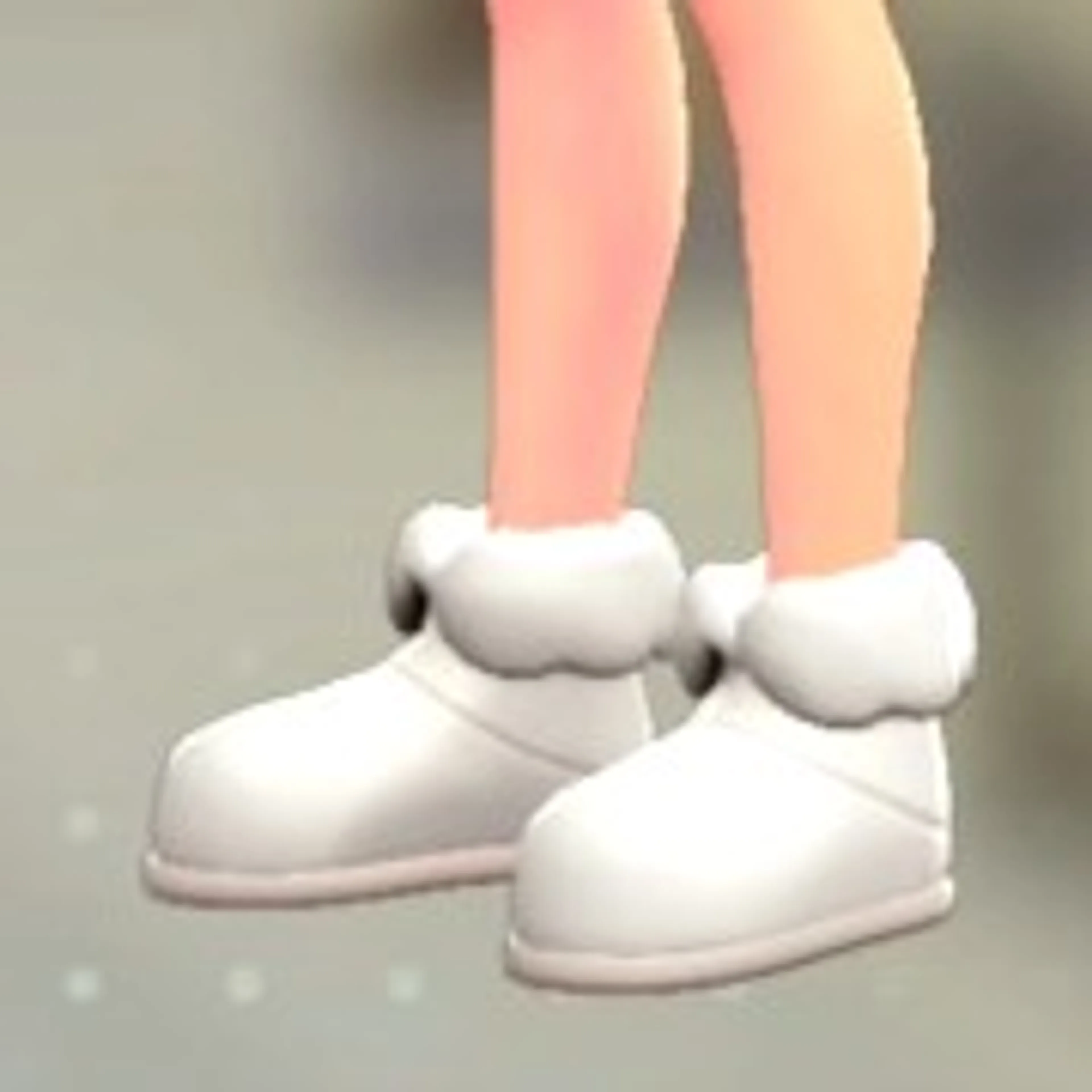 ムートンブーツ - ホワイト