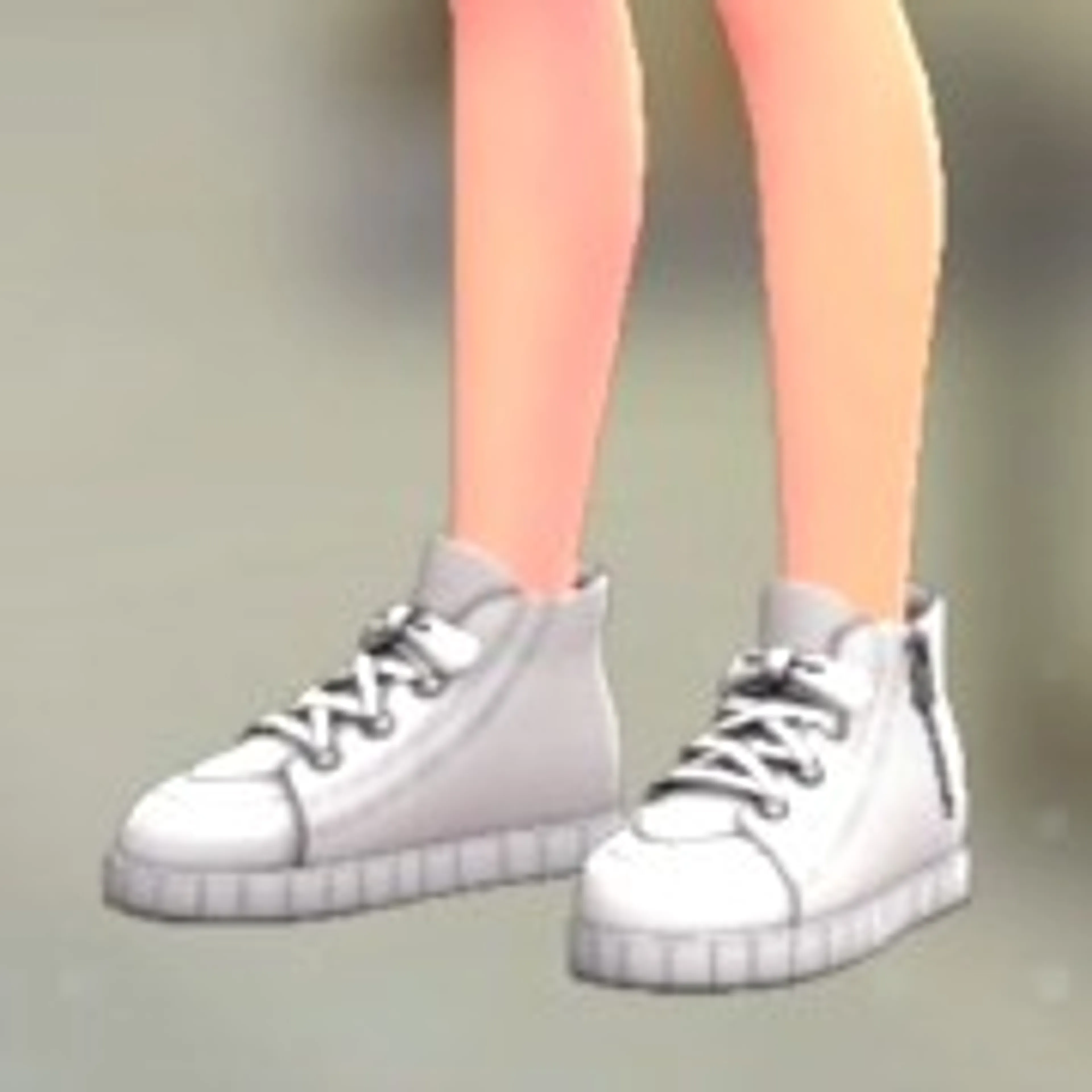 キャンバススニーカー - ホワイト