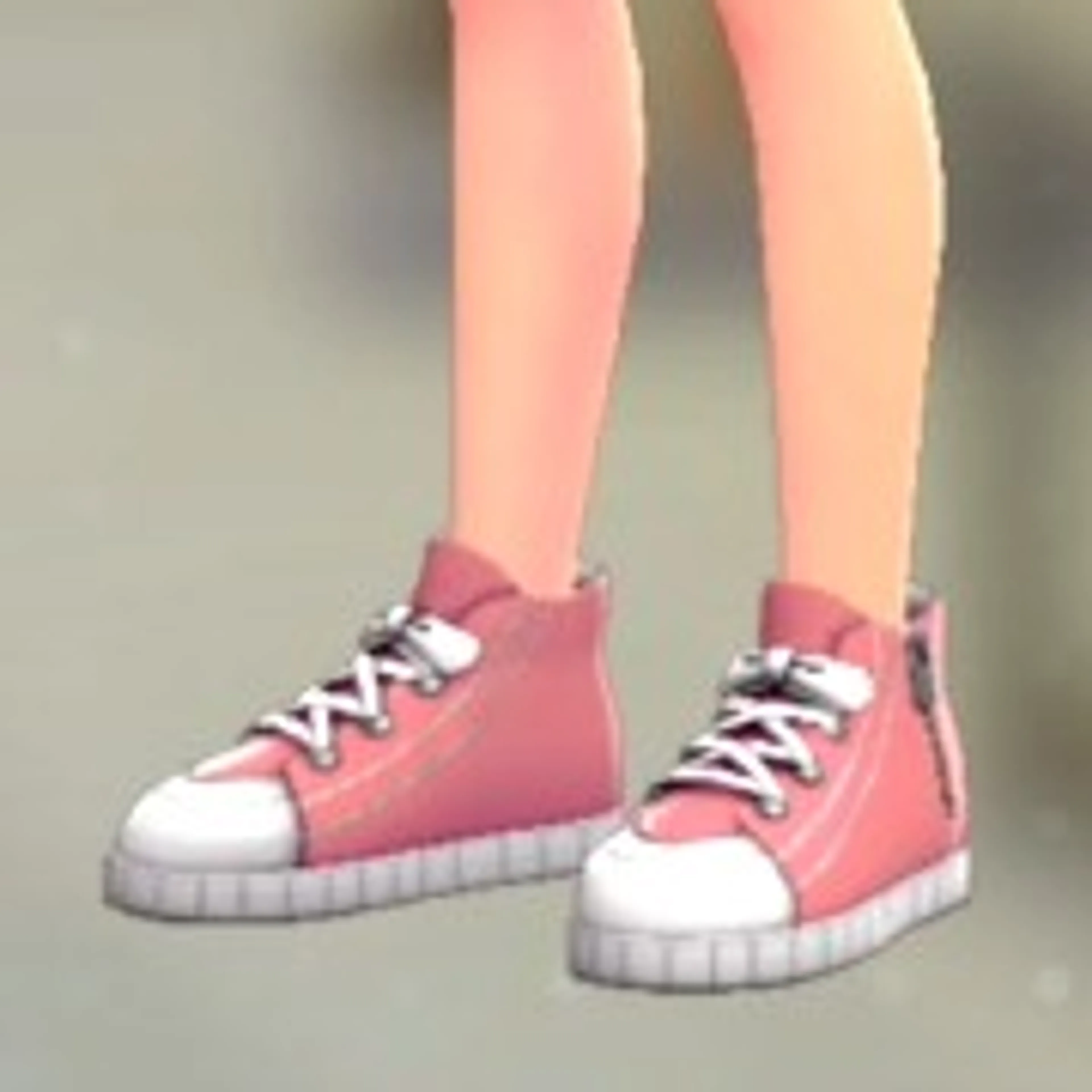 キャンバススニーカー - ピンク