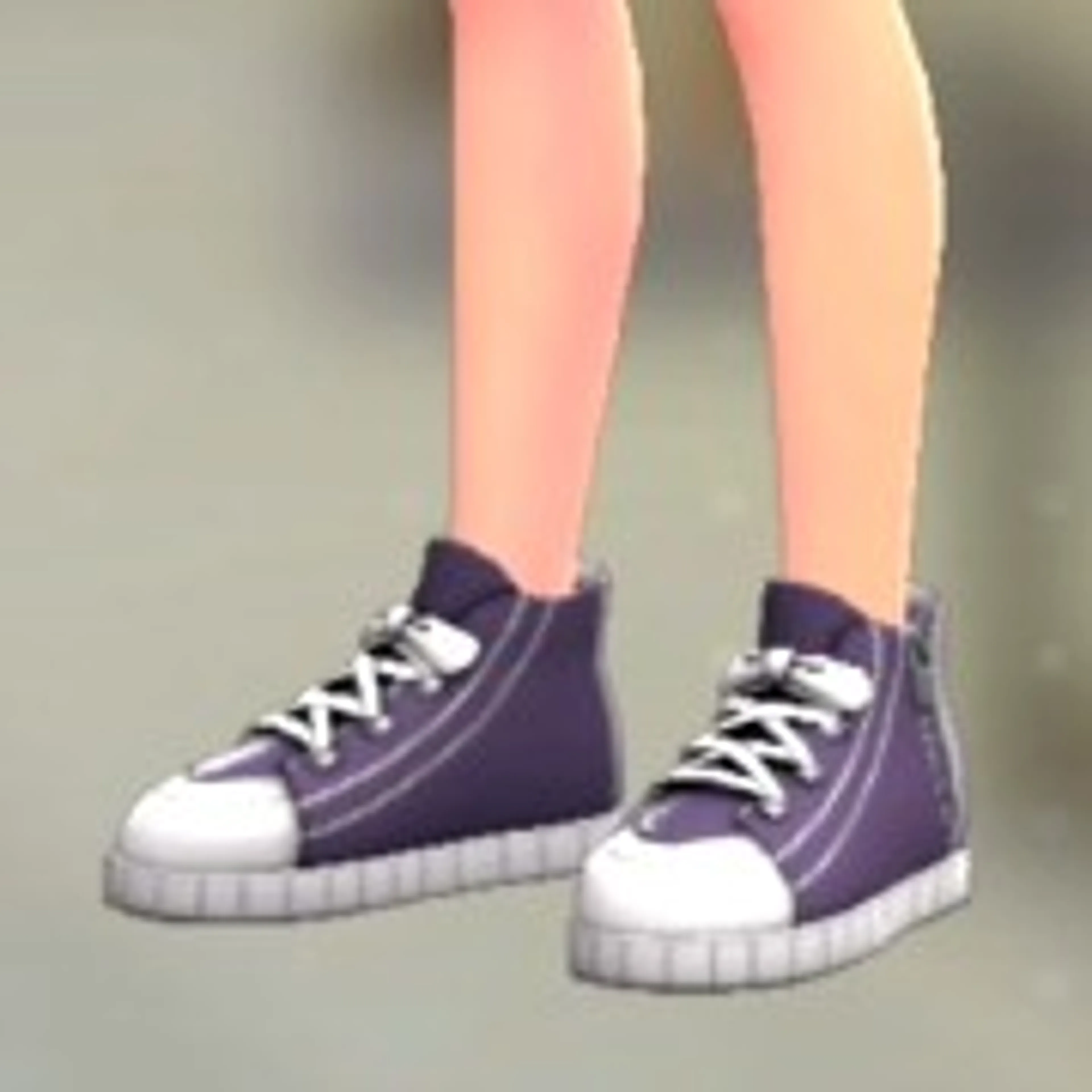 キャンバススニーカー - パープル