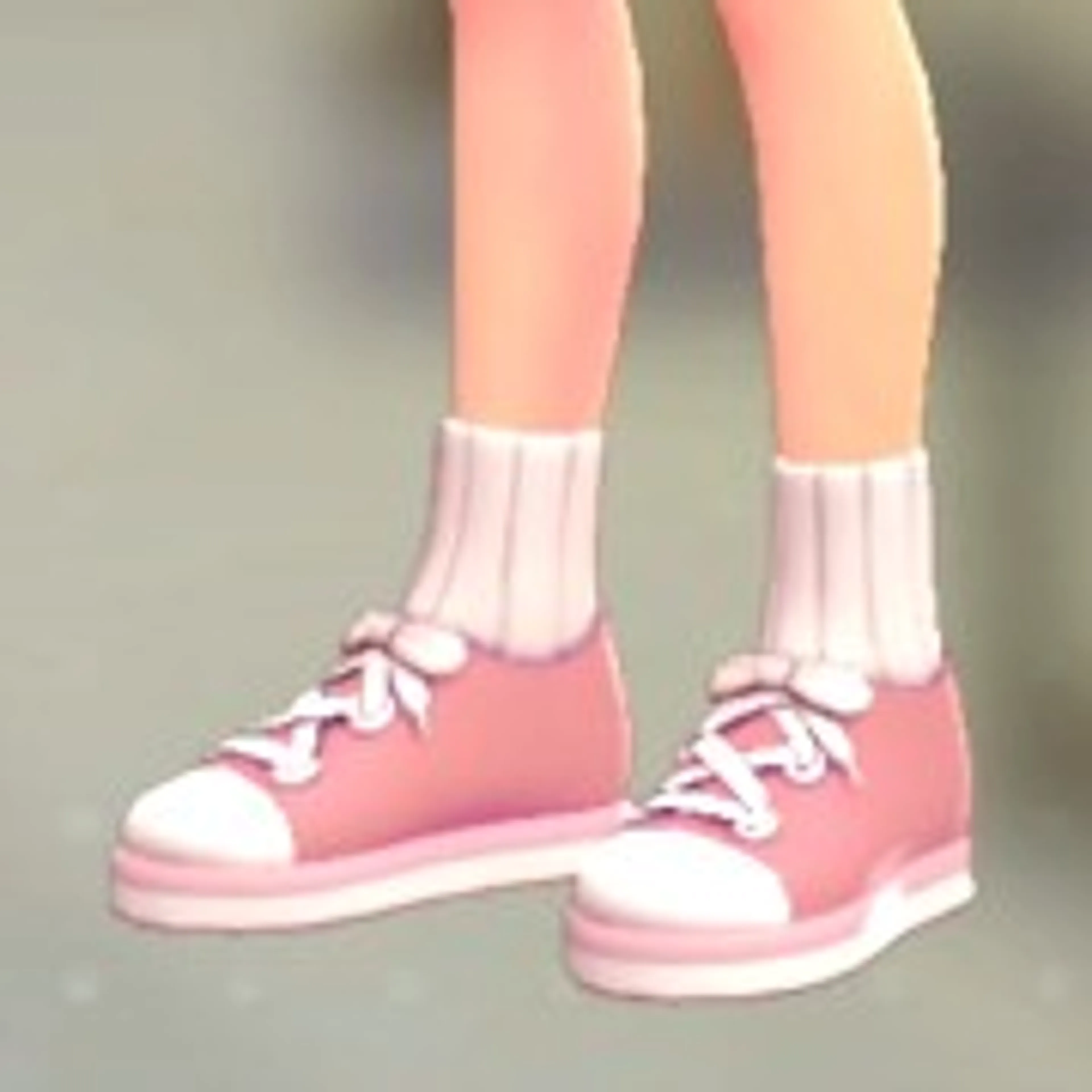 ソックススニーカー - ピンク×ピンク
