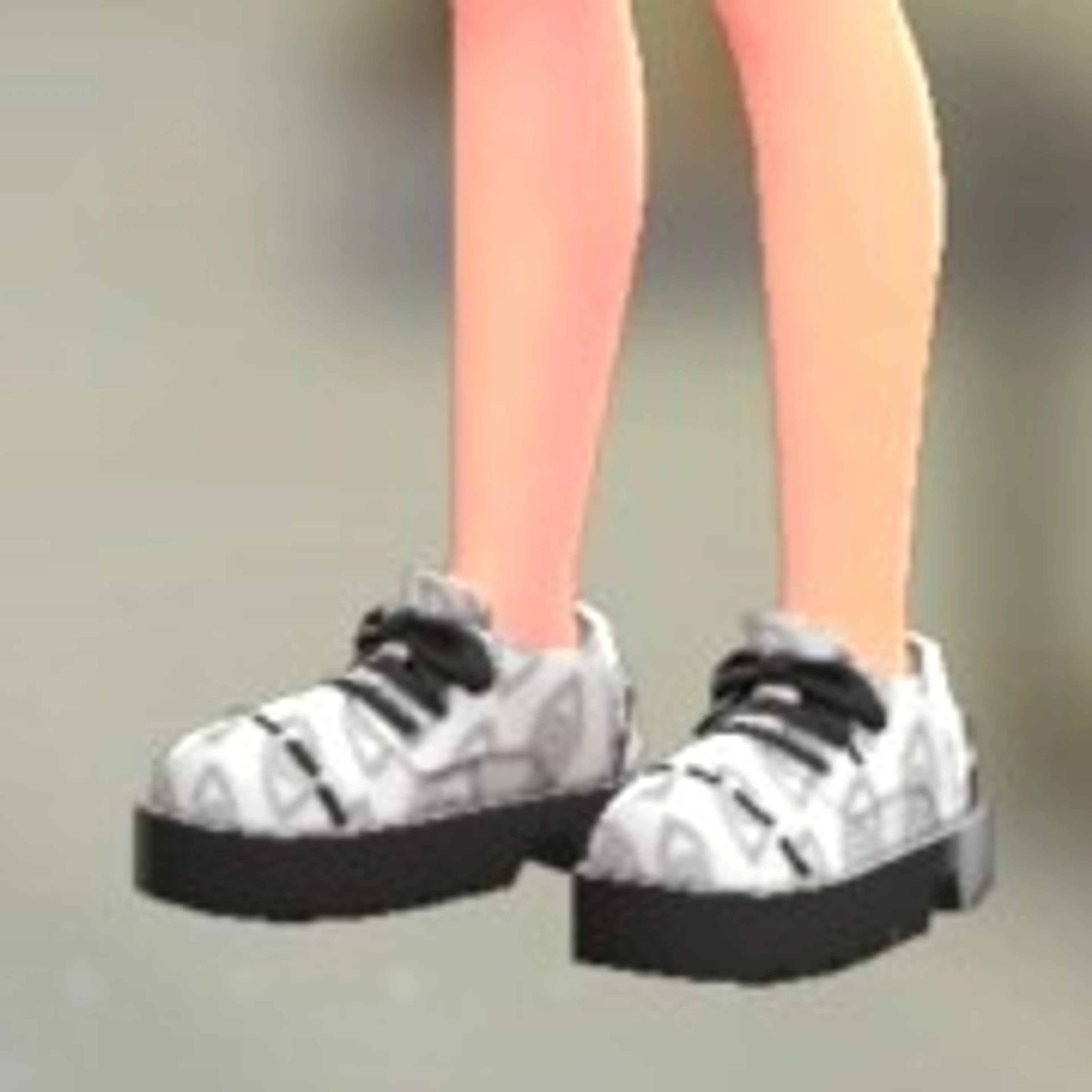 レースアップシューズ - ワイズアイホワイト