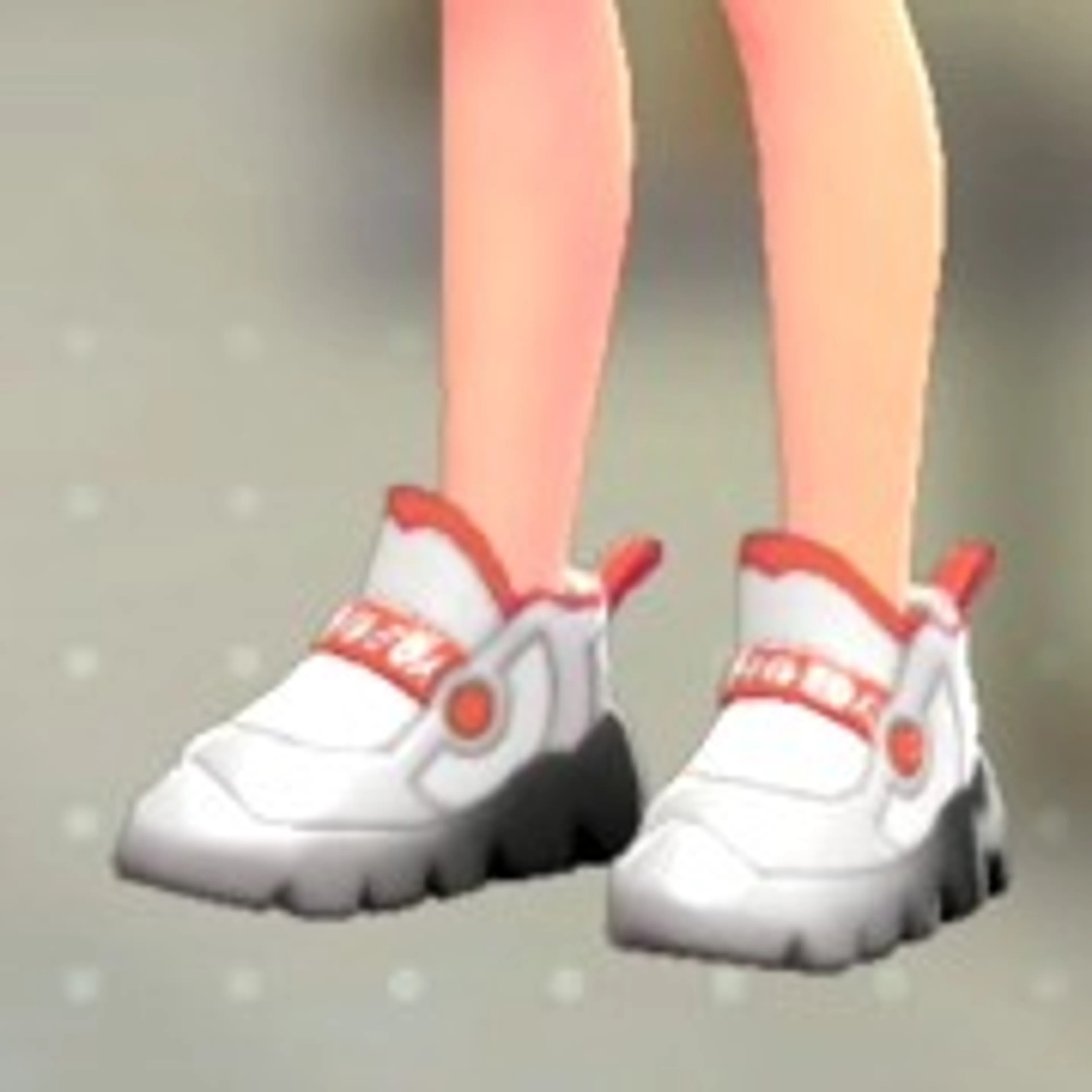 ボリュームソールスニーカー - ホワイト