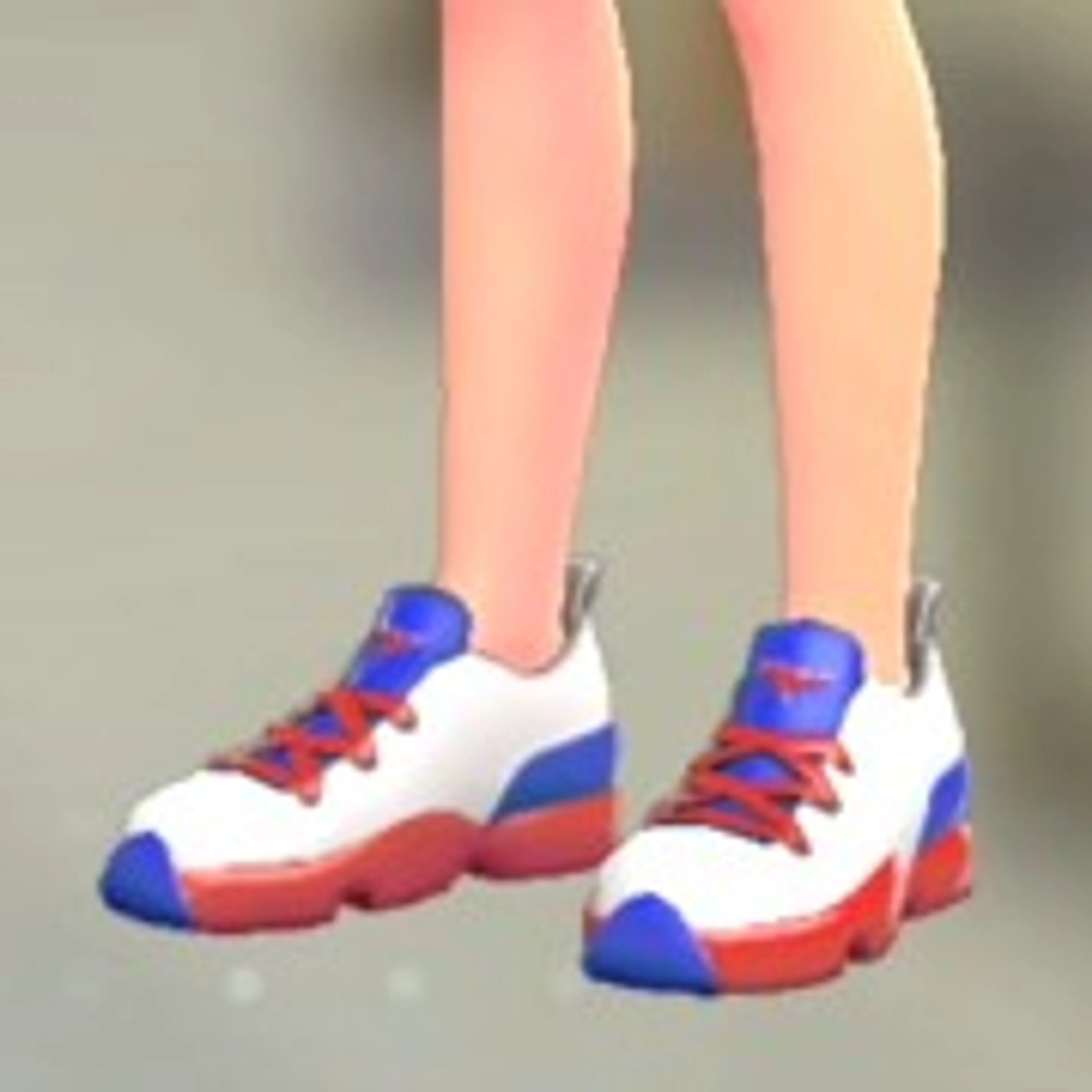 ミッドカットスニーカー - トリコロール