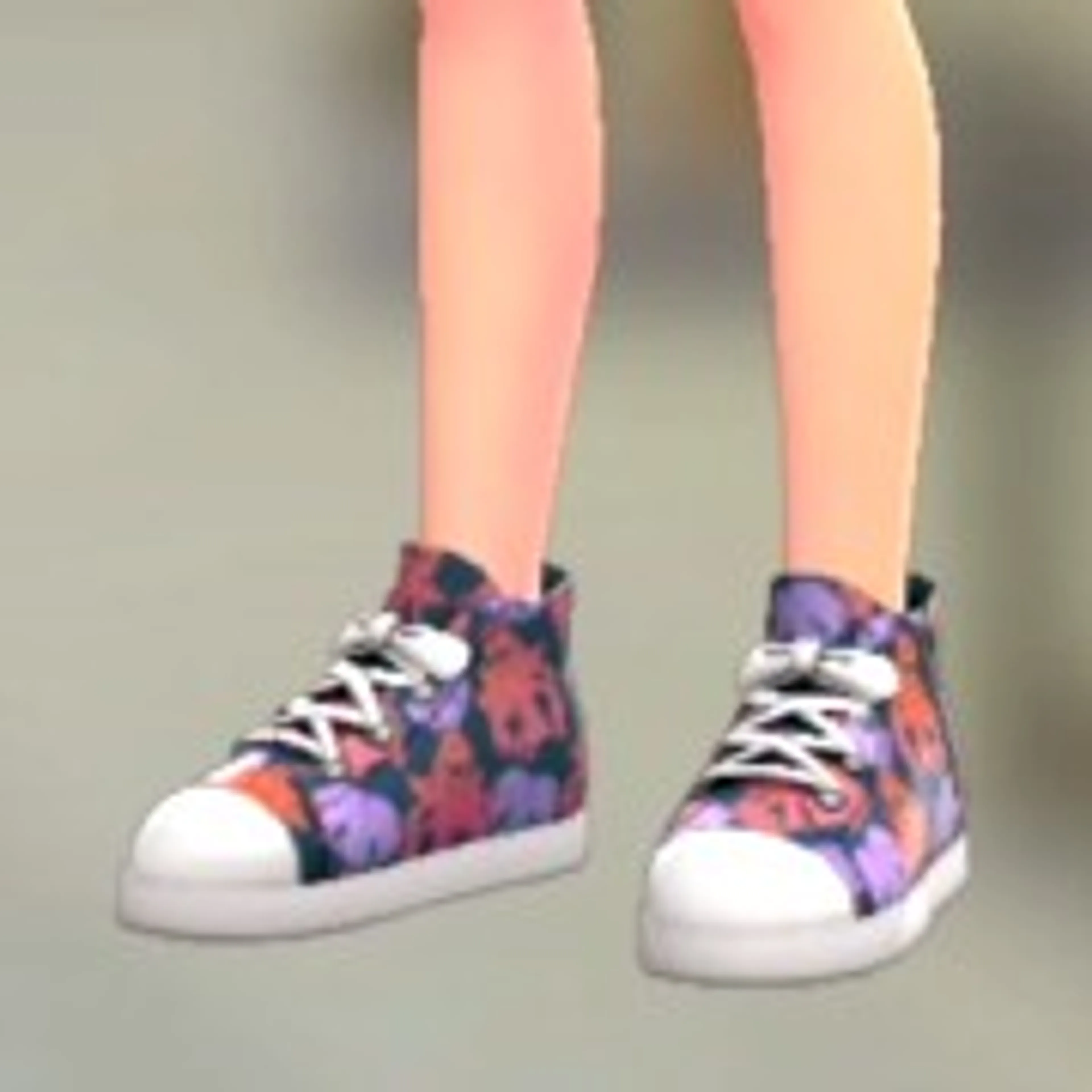 キャンバススニーカー - パンプキンダーク