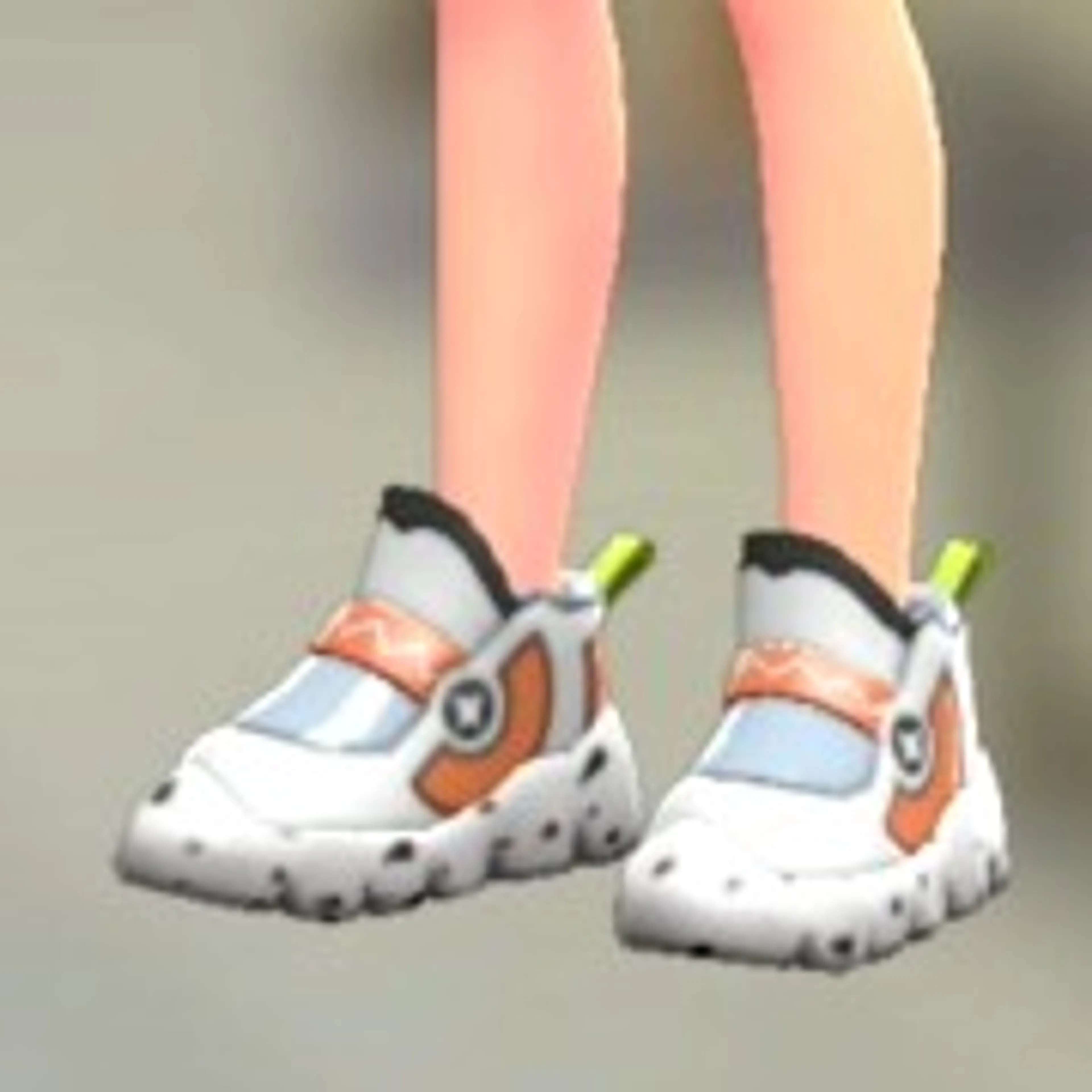 ボリュームソールスニーカー - サンドオレンジ