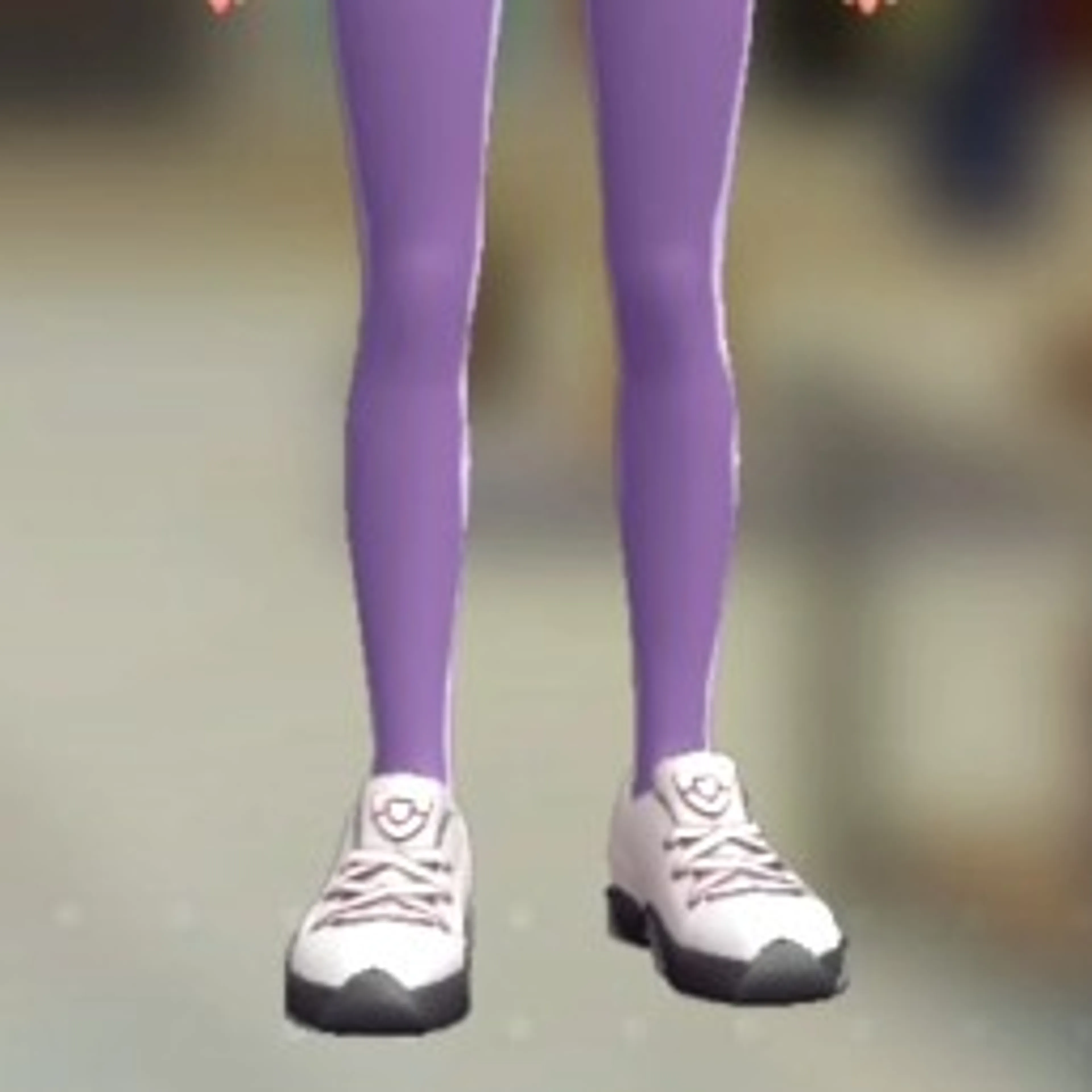 カラータイツ - パープル