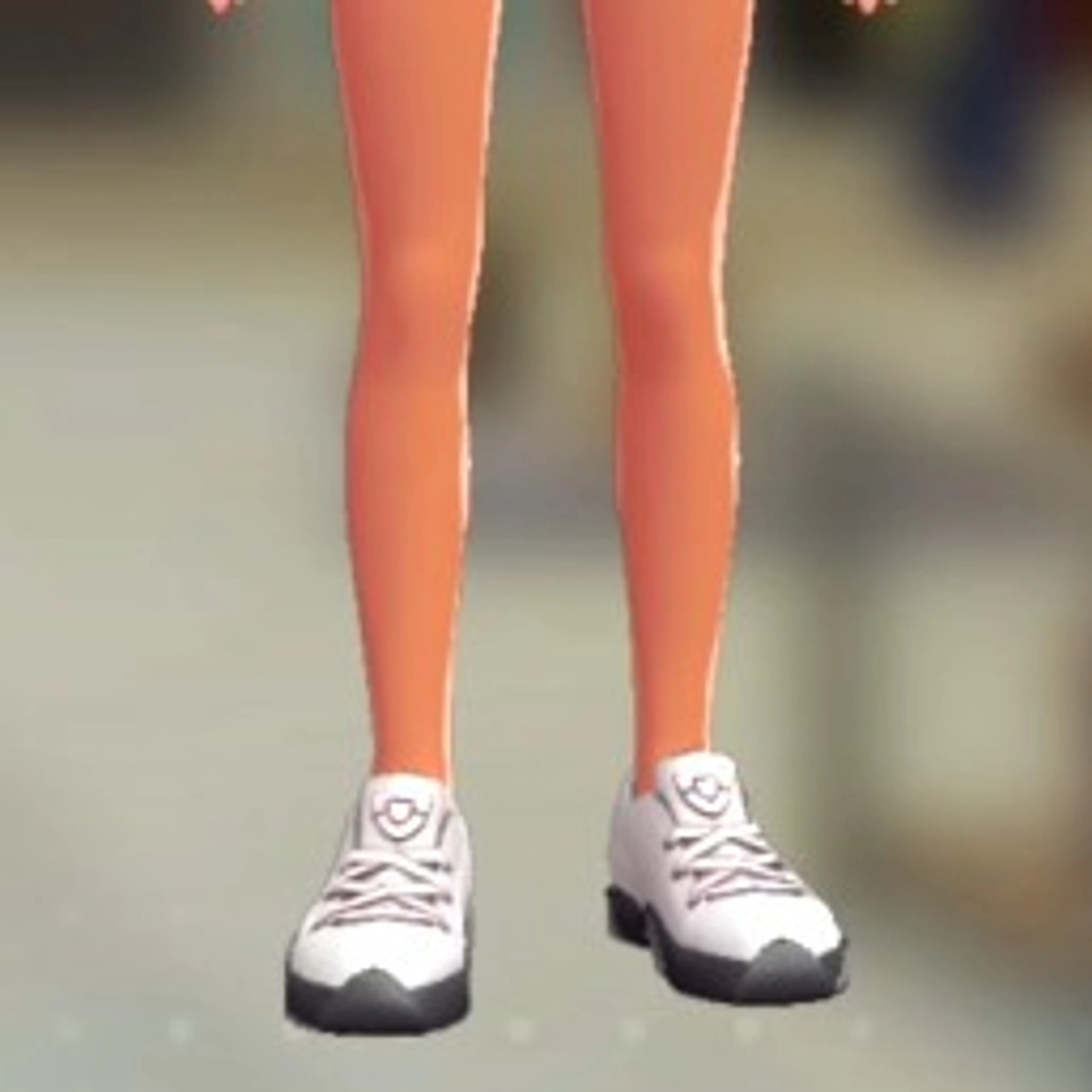 カラータイツ - オレンジ