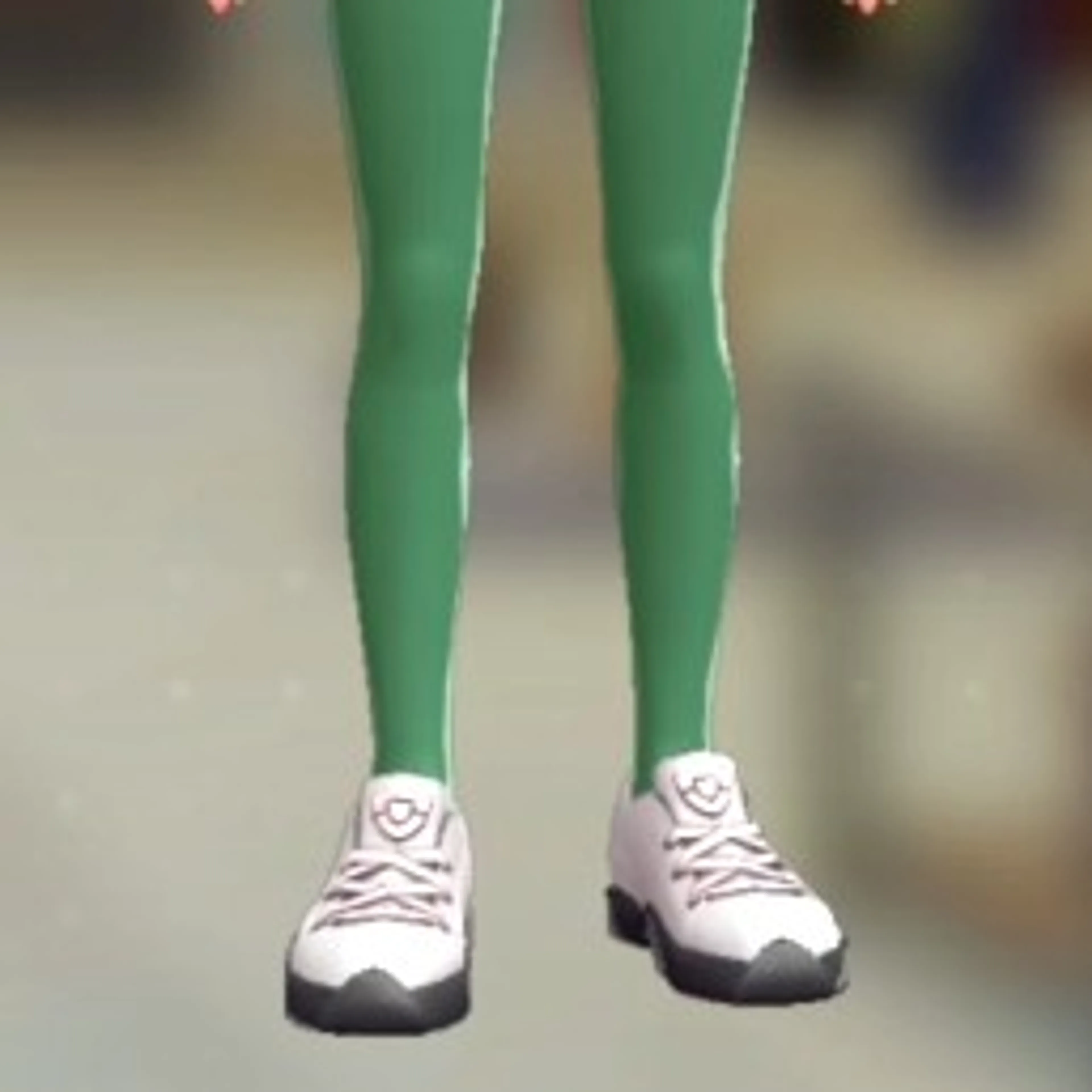 カラータイツ - グリーン