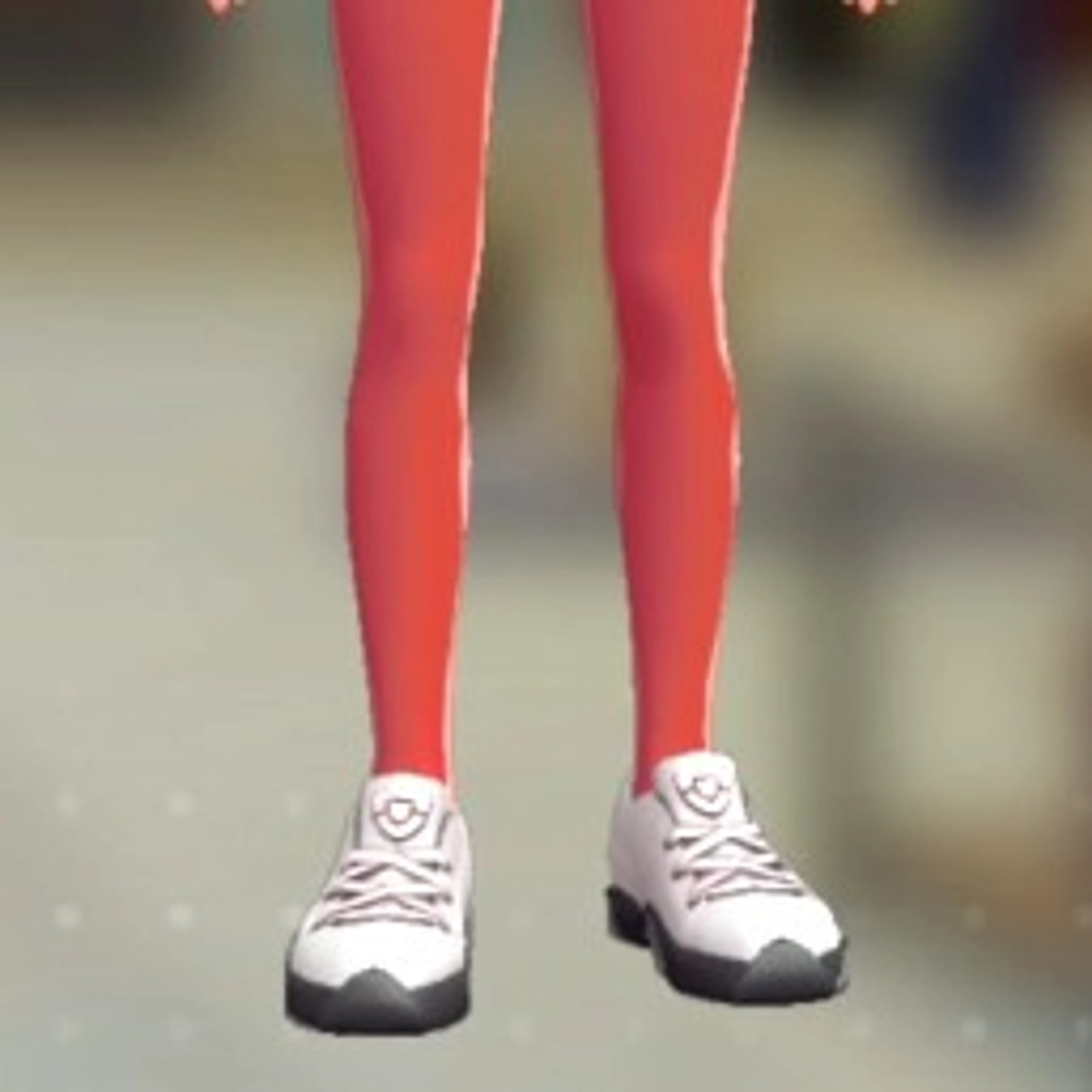 カラータイツ - レッド