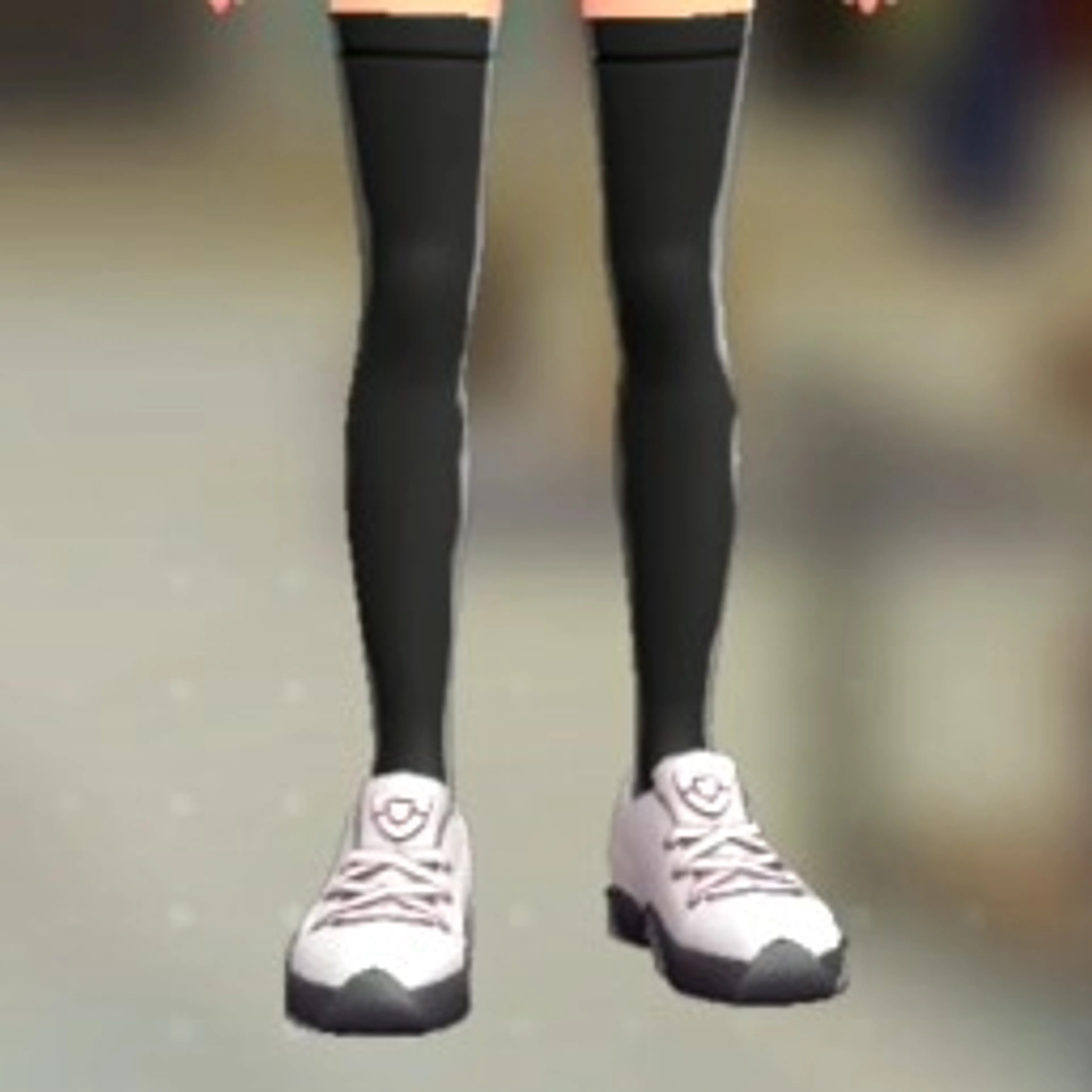 サイハイソックス - ブラック