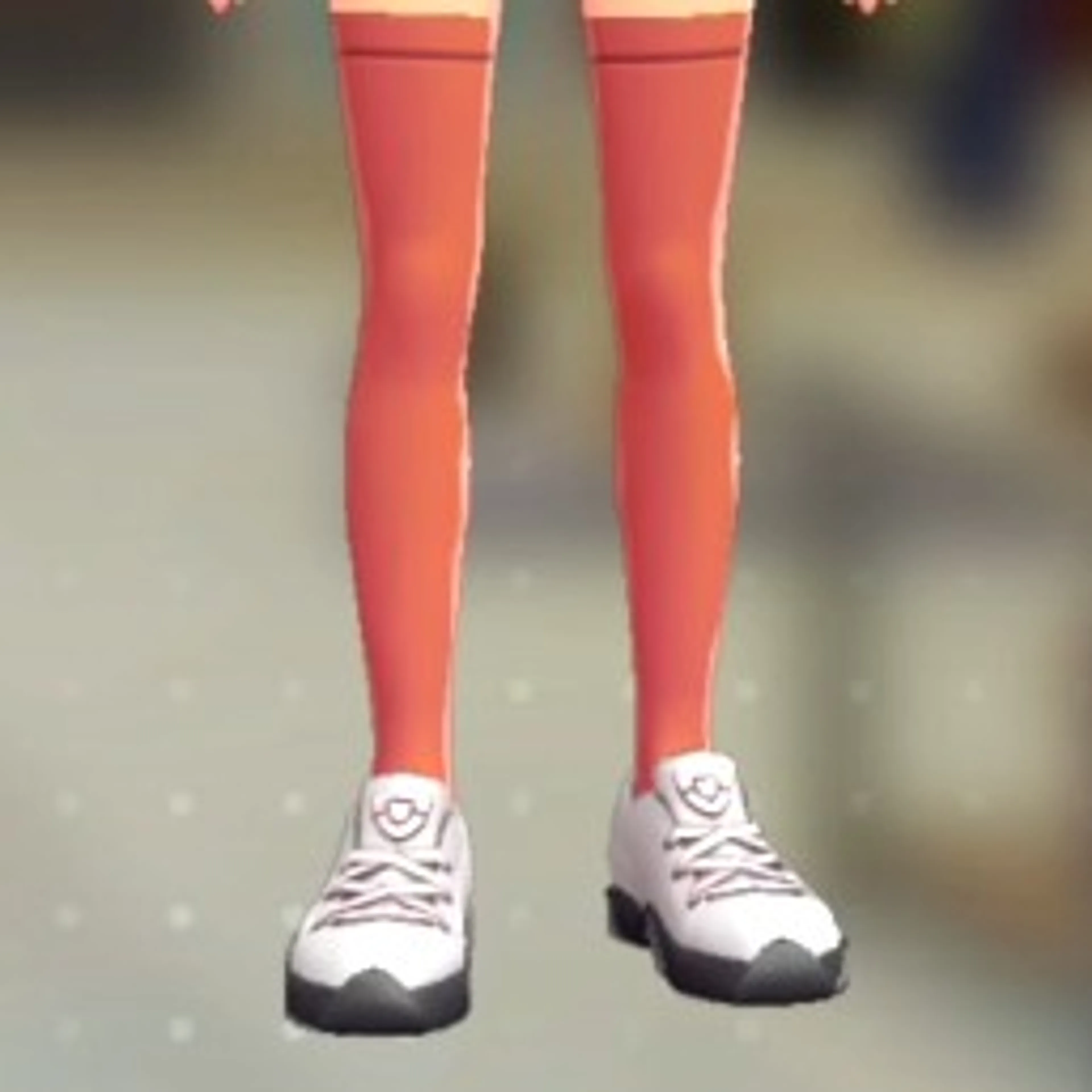 サイハイソックス - オレンジ