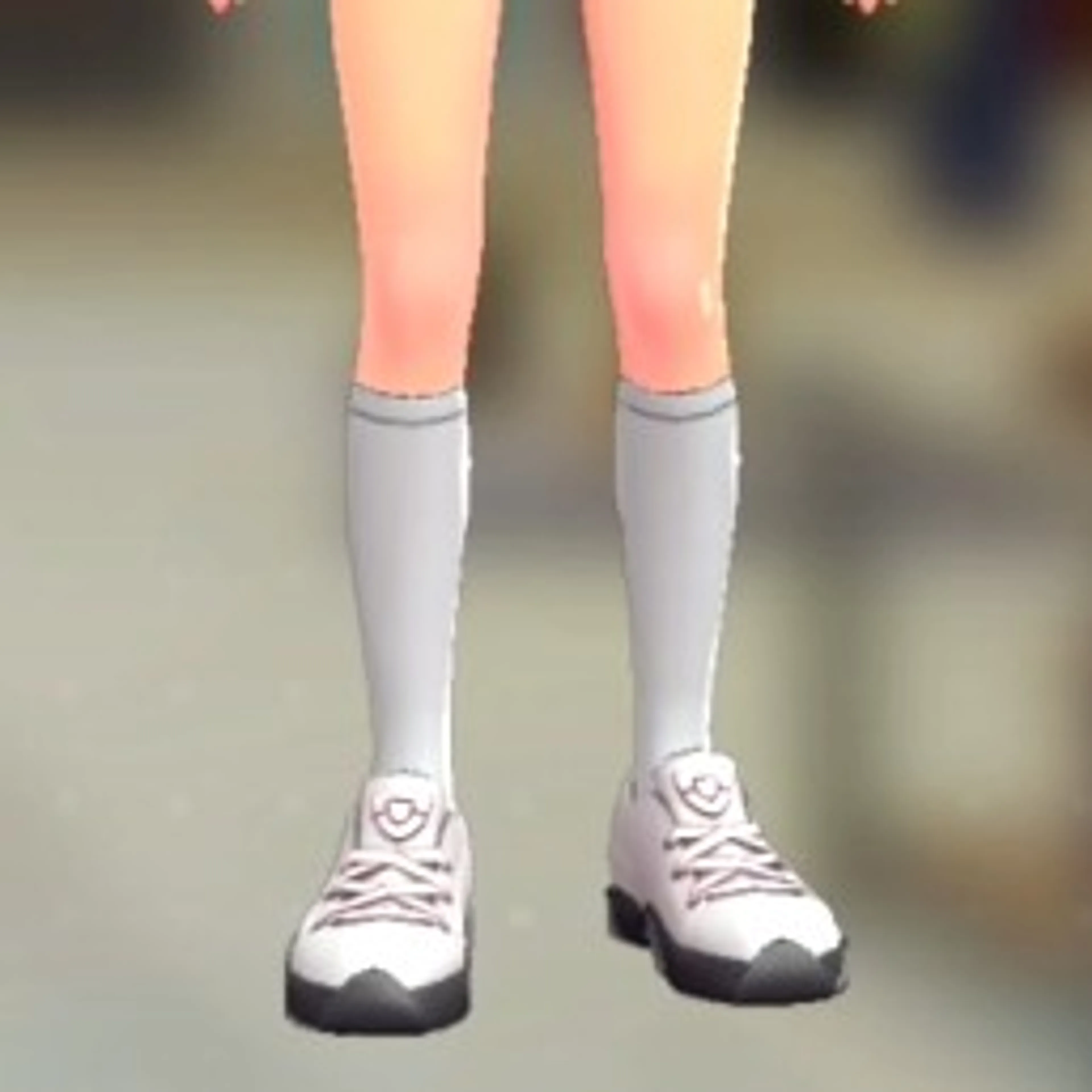 ハイソックス - ホワイト