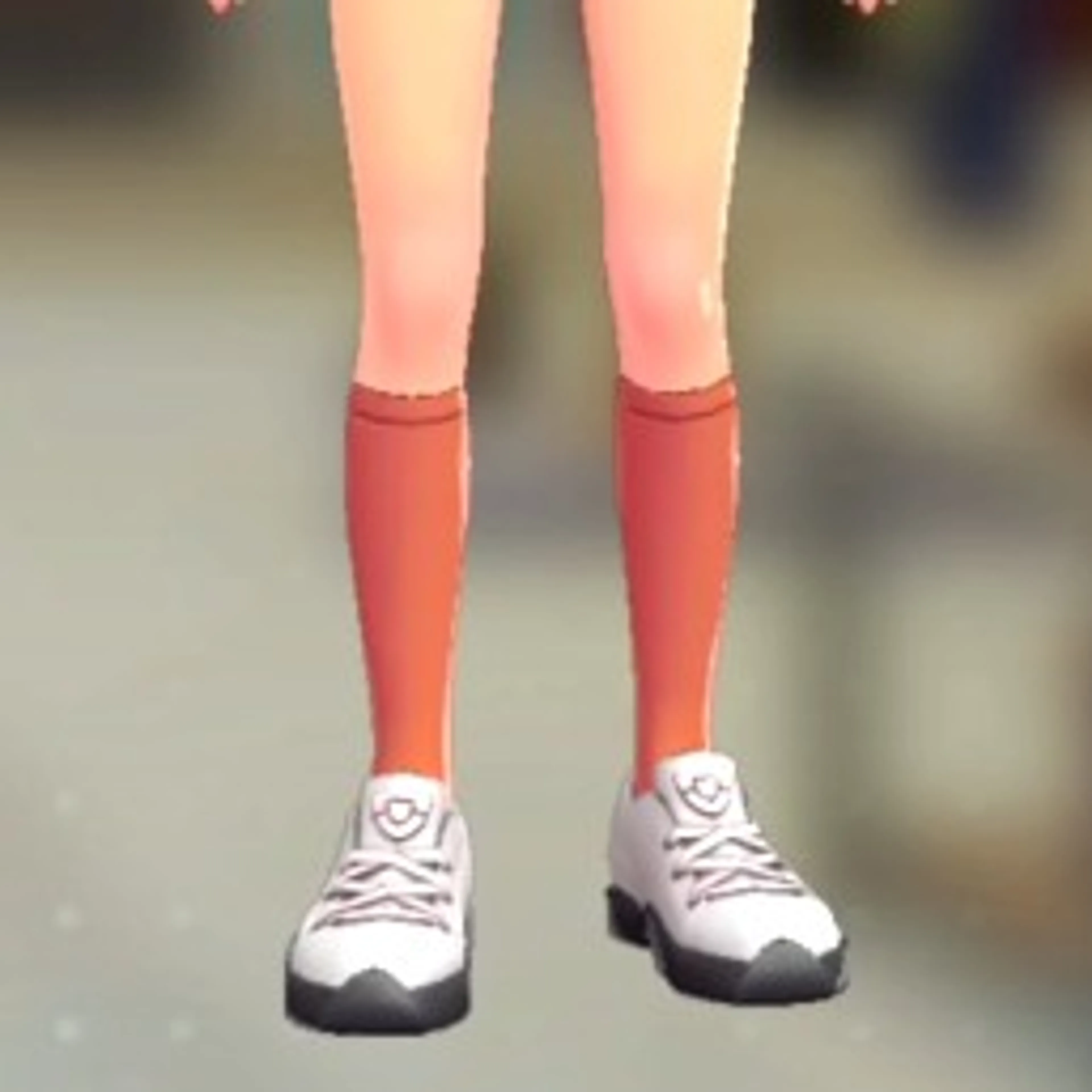 ハイソックス - オレンジ