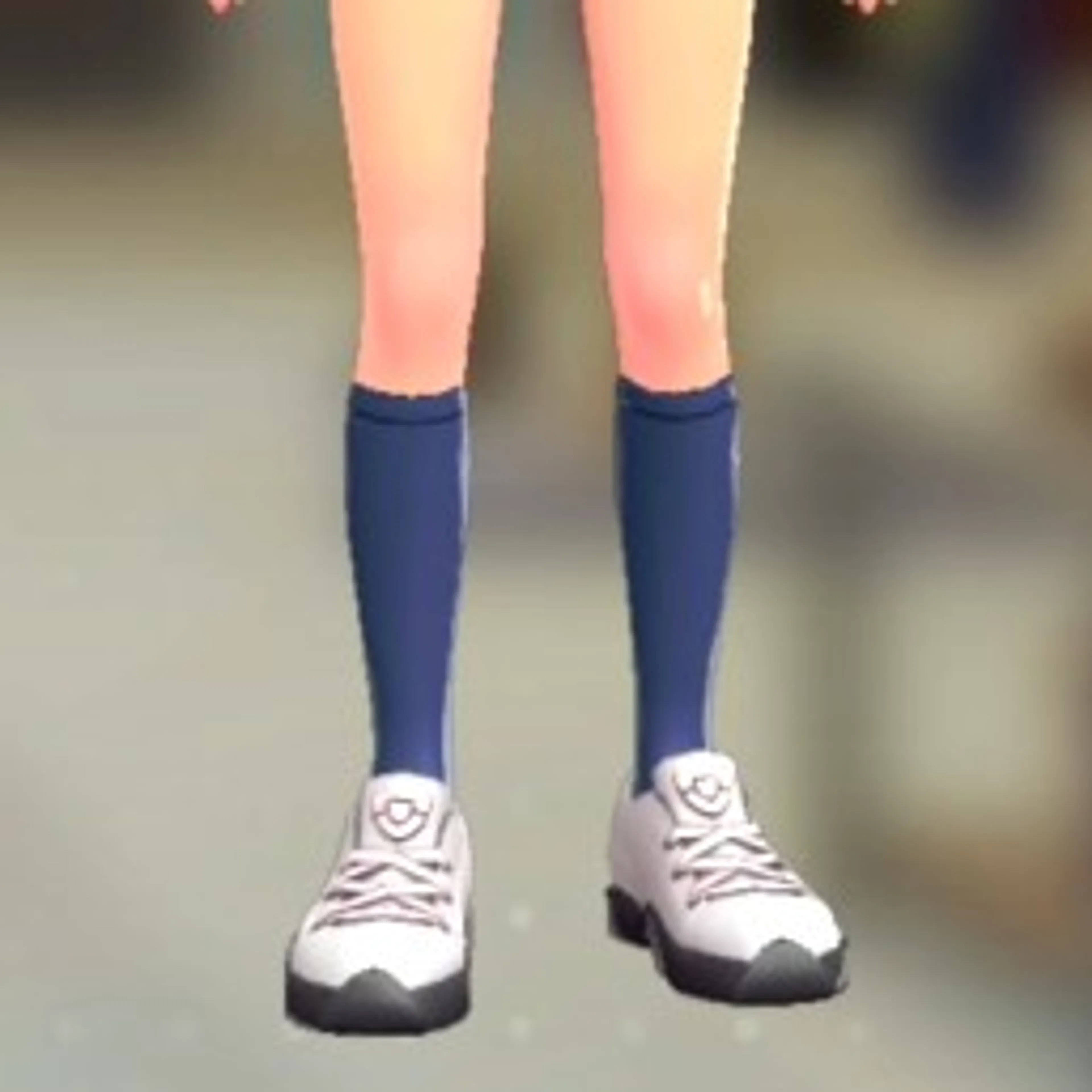 ハイソックス - ブルー