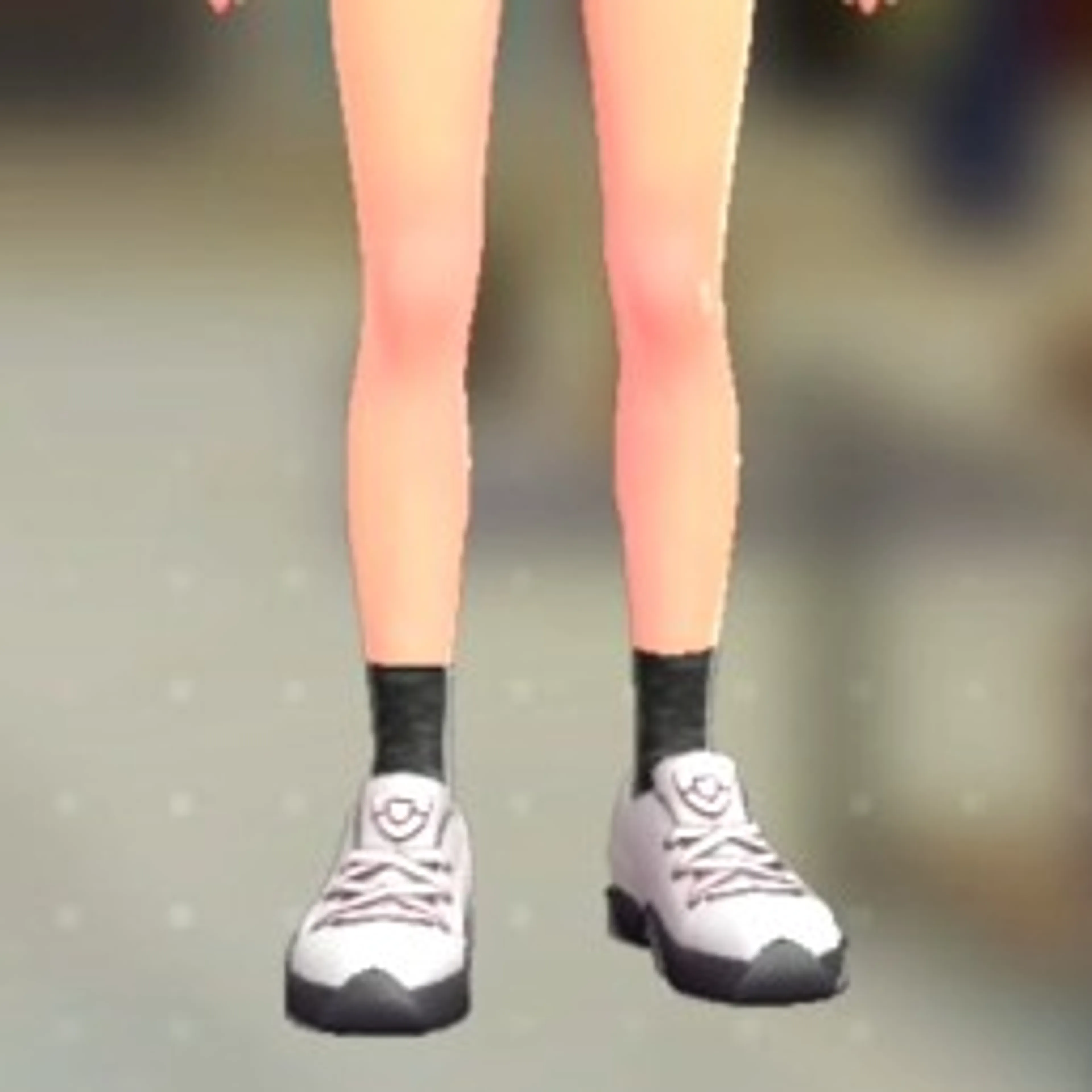 ロークルーソックス - ミックスブラック