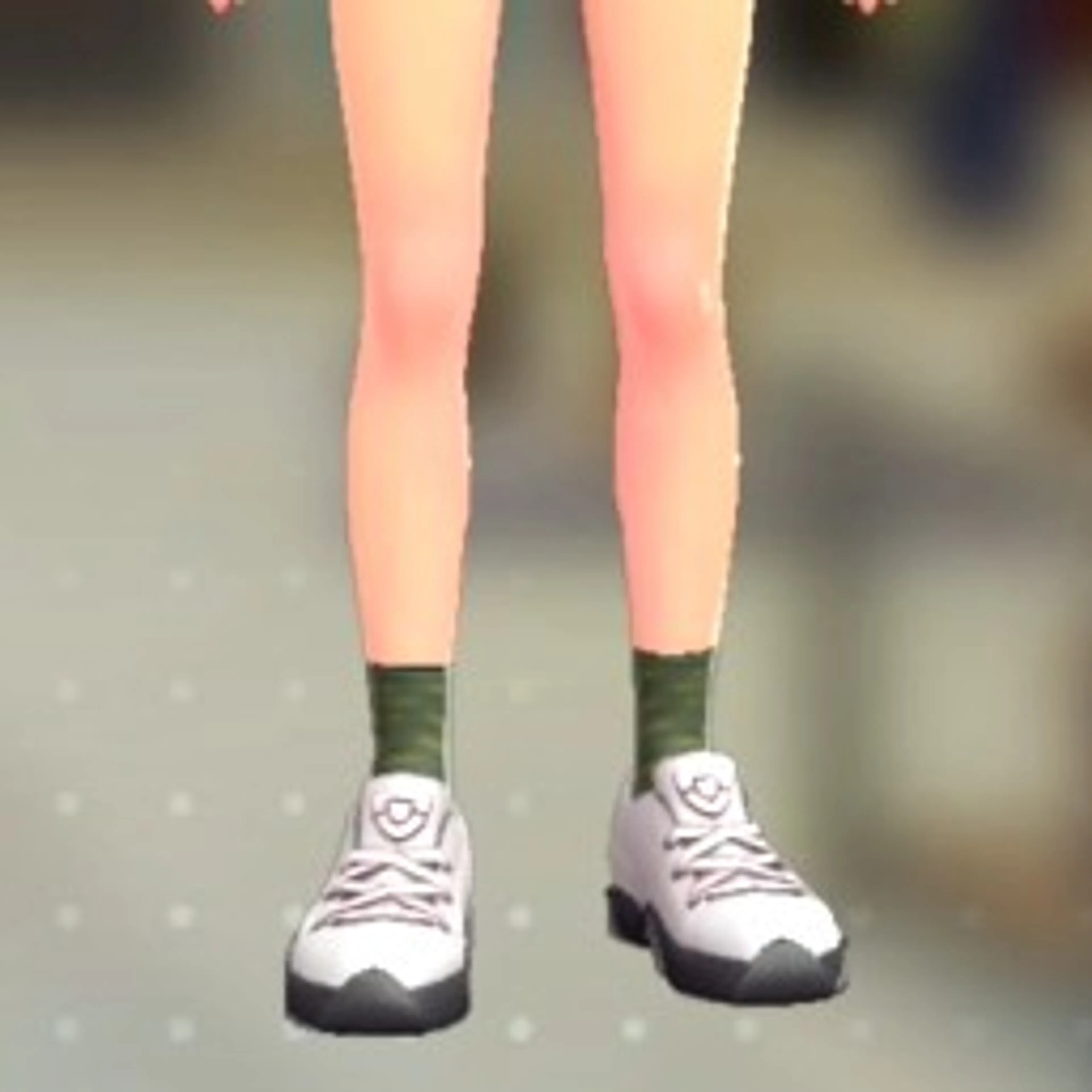 ロークルーソックス - ミックスグリーン