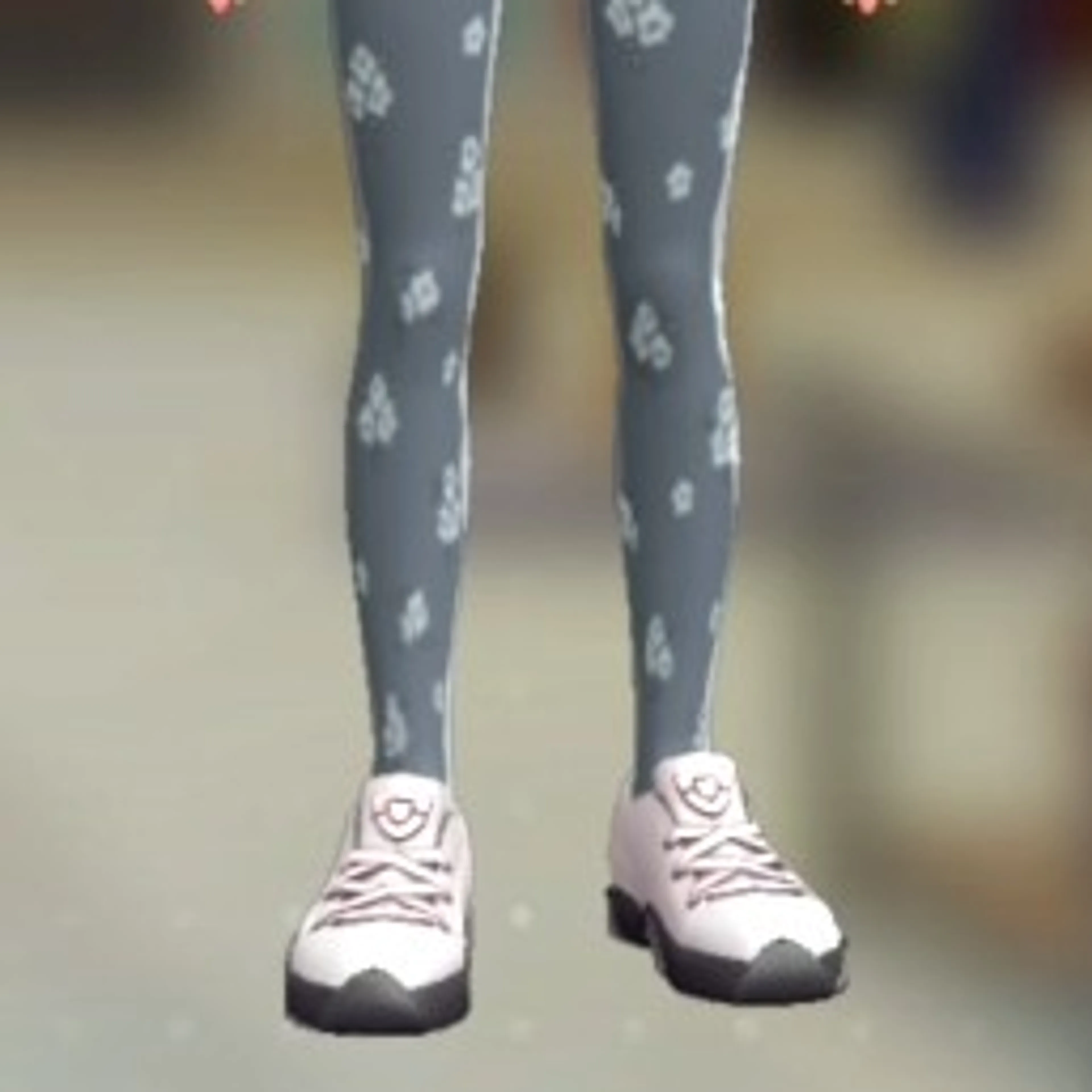 はながらタイツ - フォグブルー