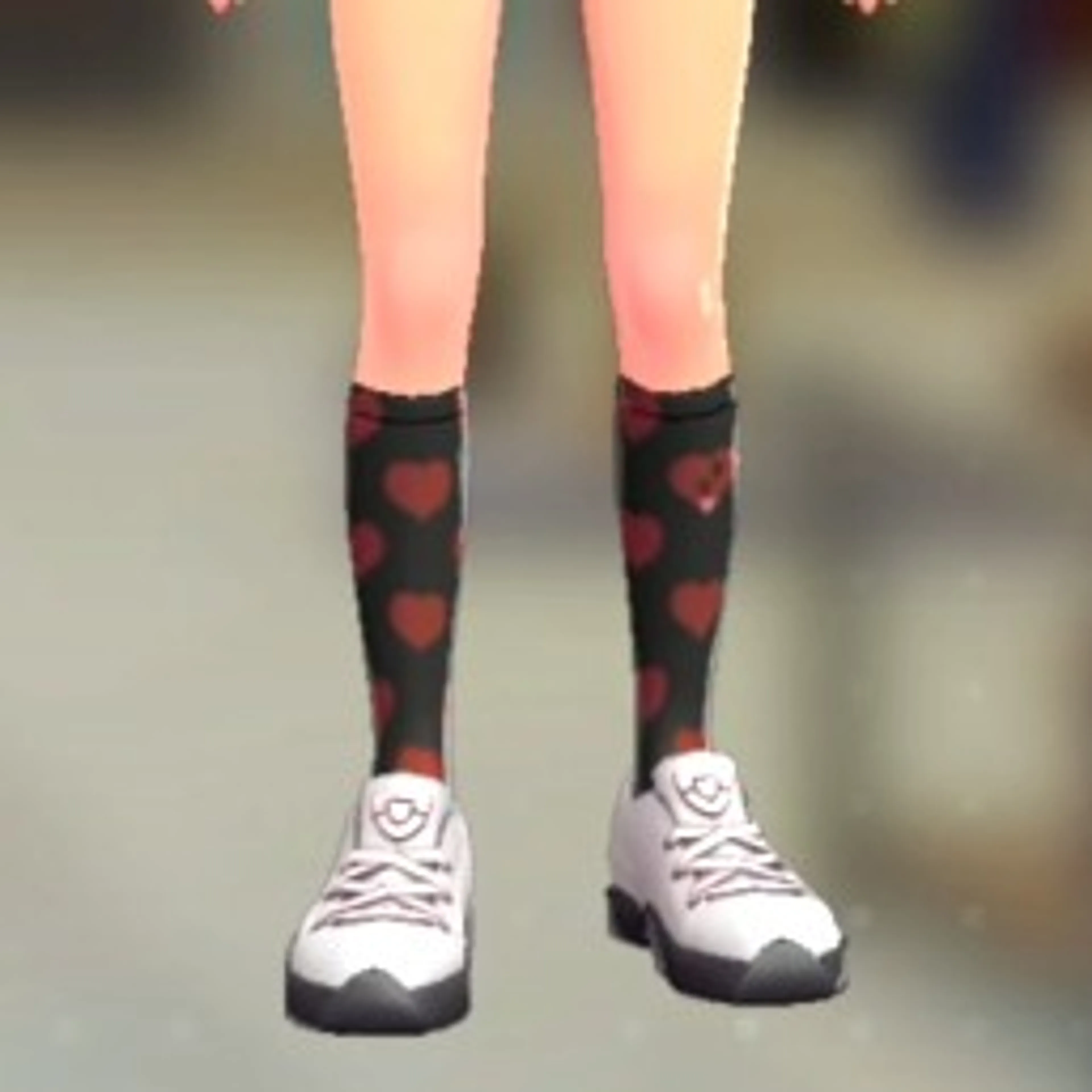 ランデブーハイソックス - ブラック