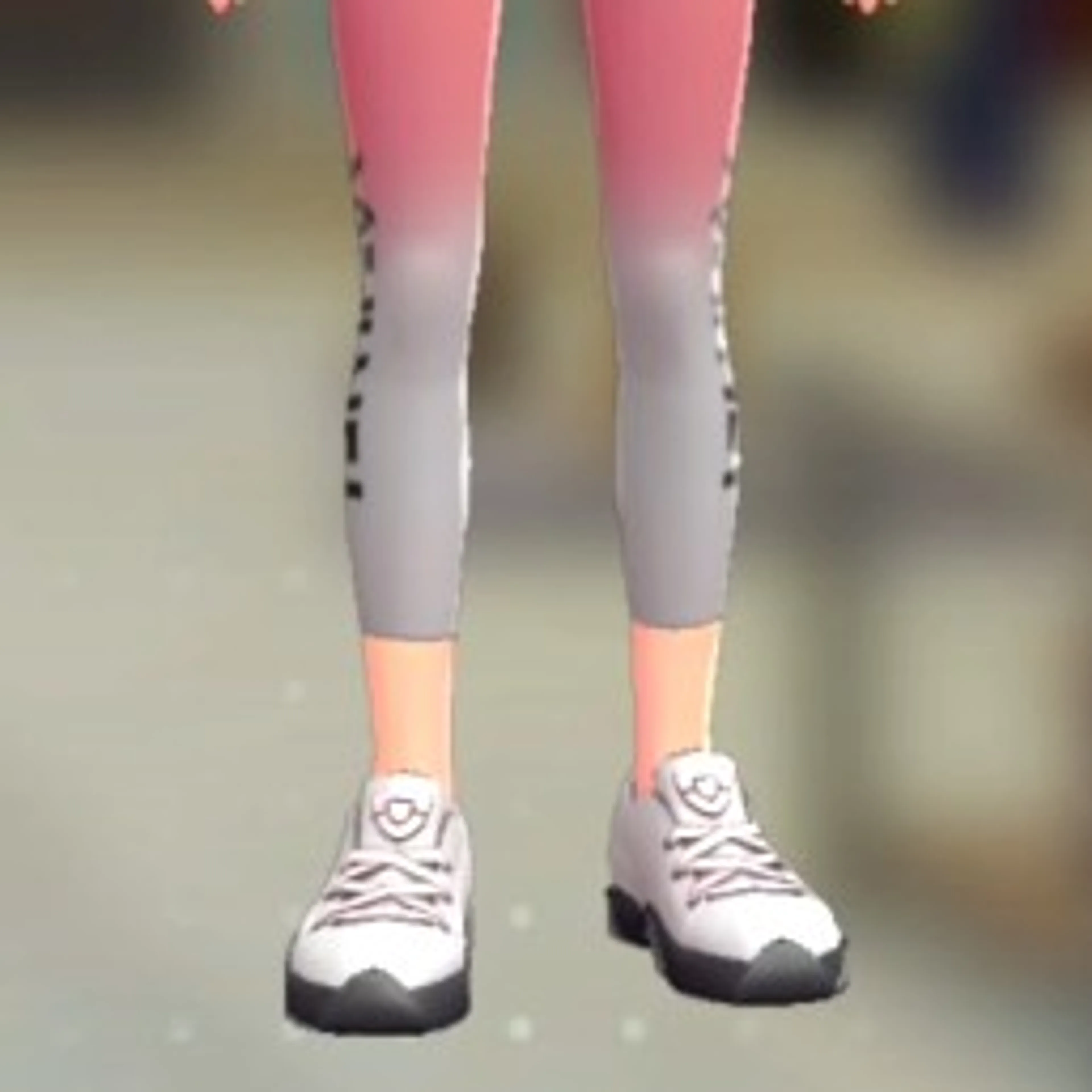 グラデ8分丈レギンス - グリーン×イエロー