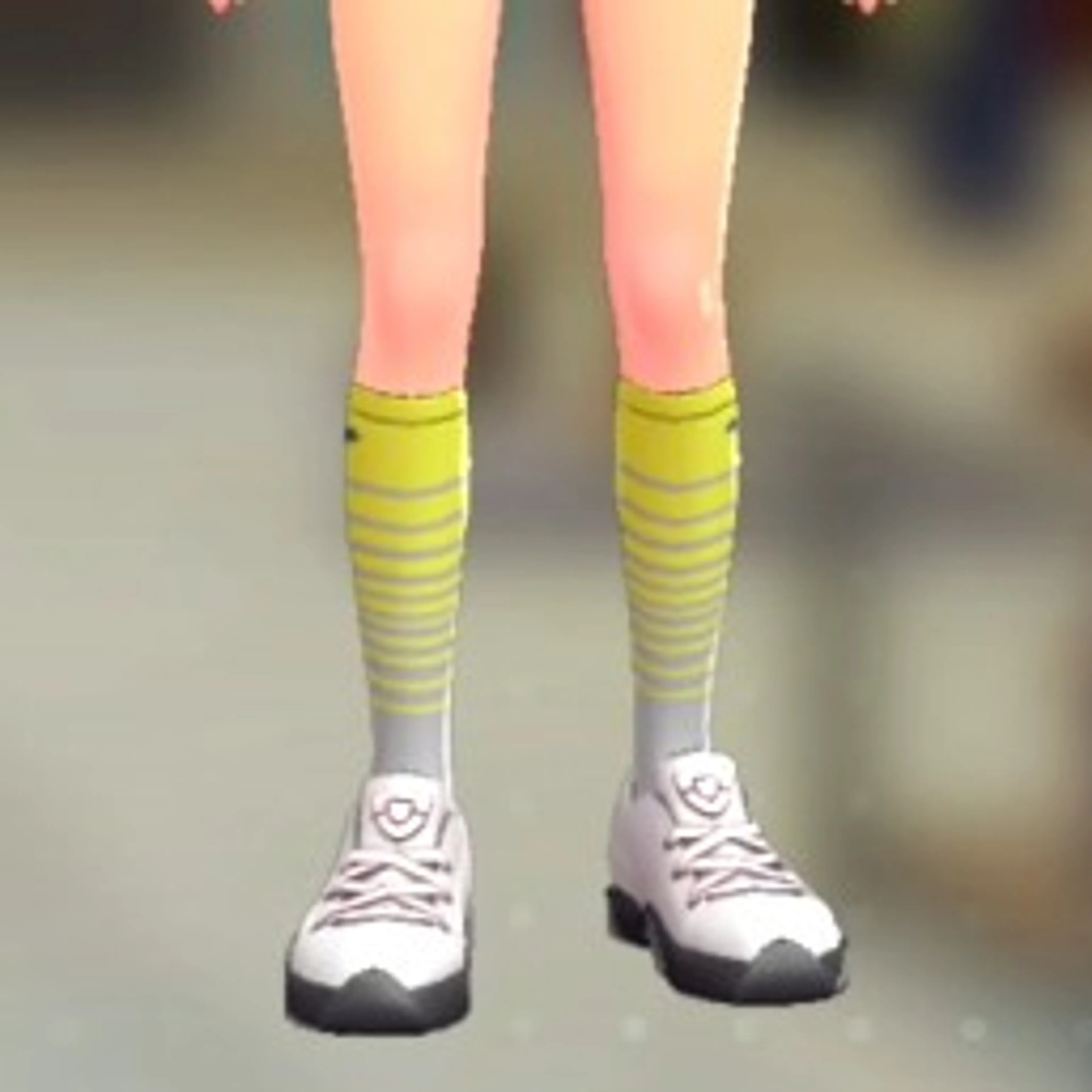 グラデハイソックス - イエロー