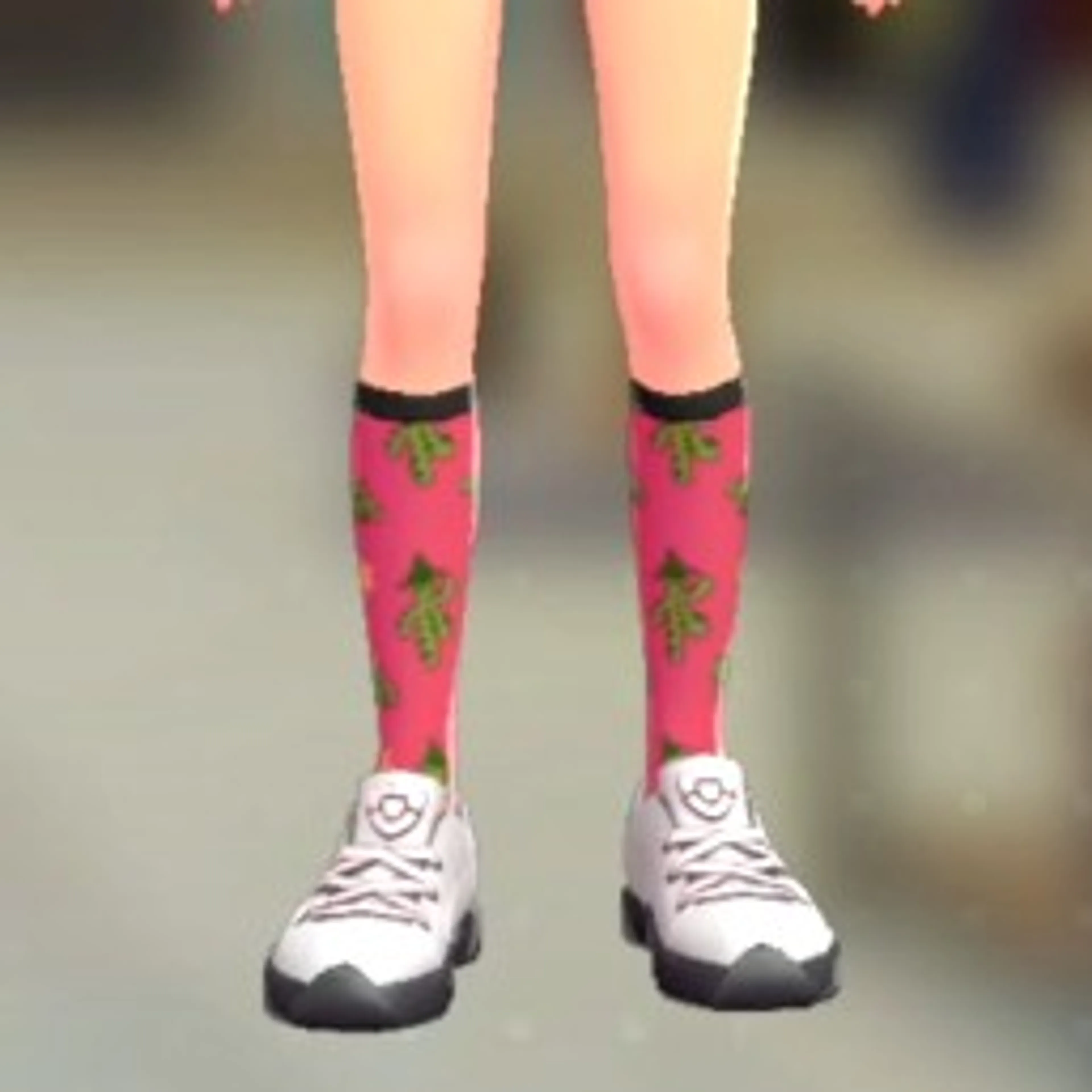 カクタスハイソックス - レッド