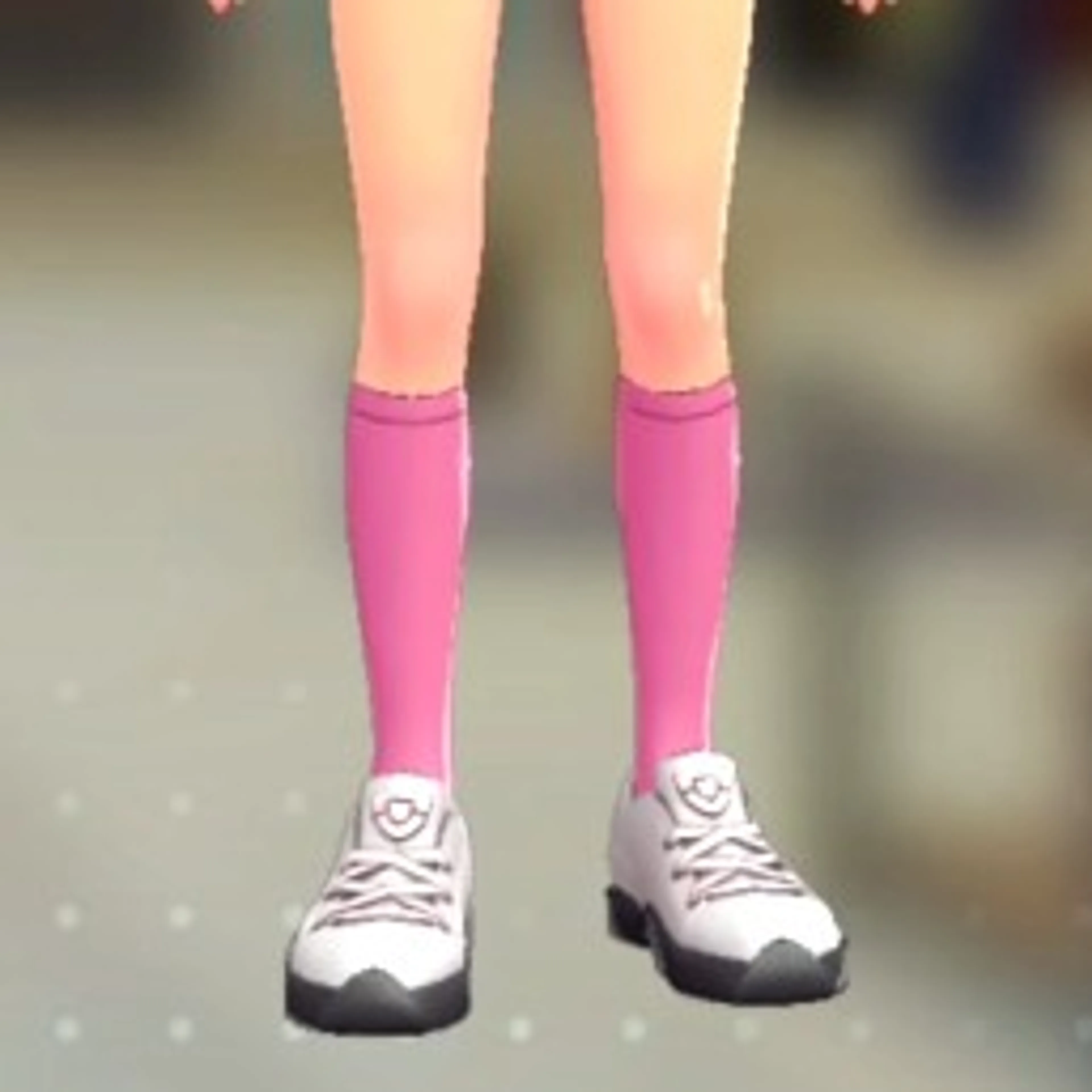 ハイソックス - タフィーピンク