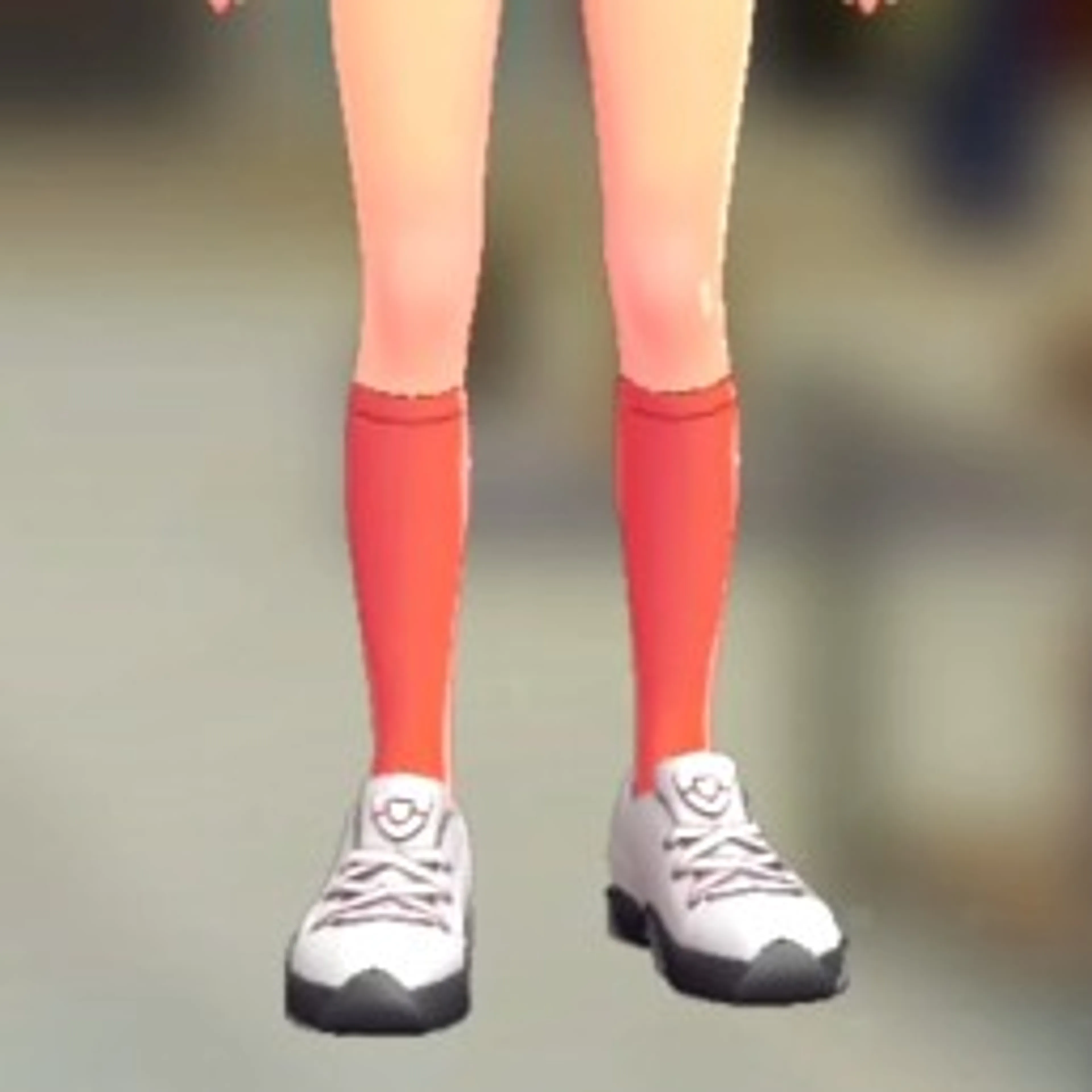 ハイソックス - ビビッドオレンジ