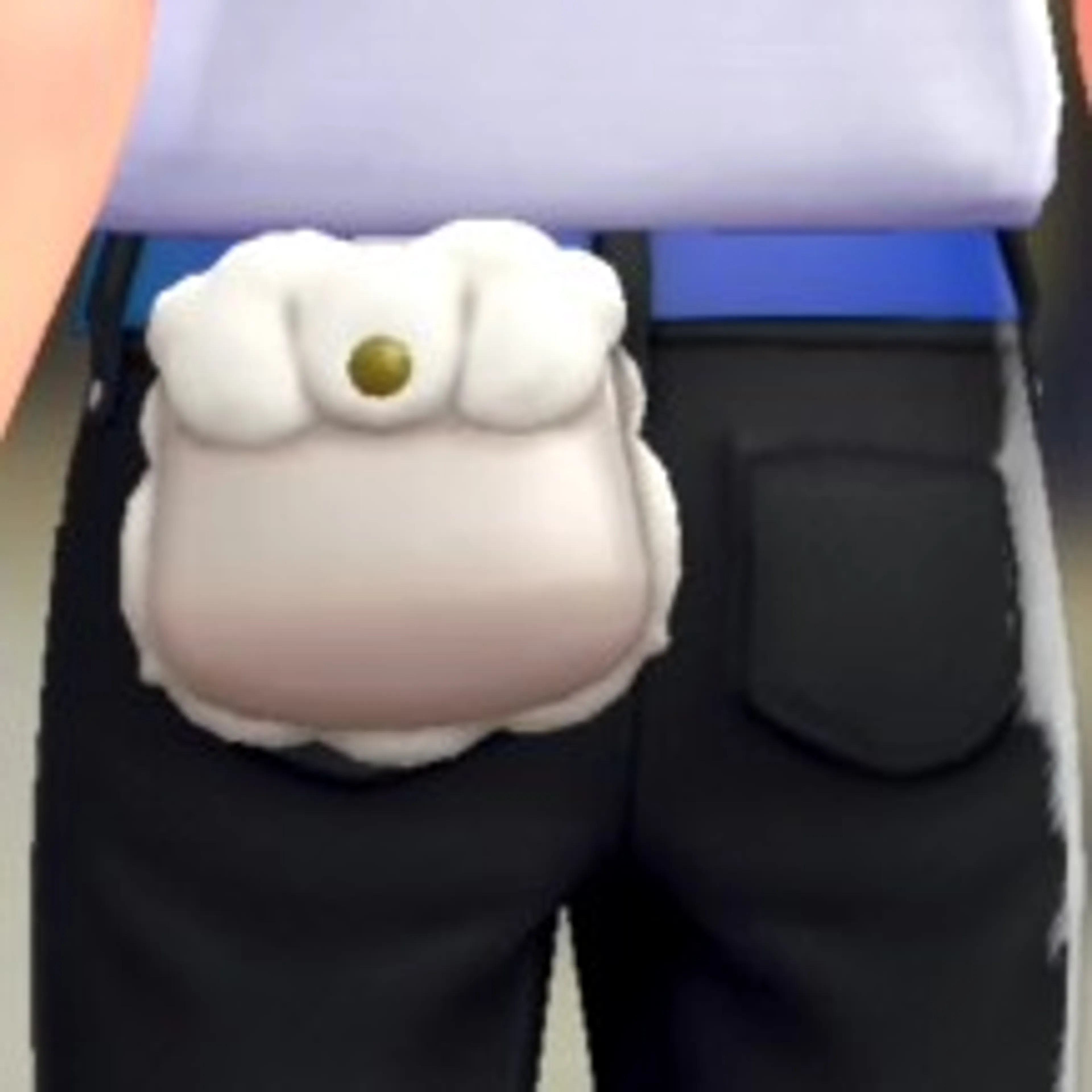 ボアポーチ - ベージュ