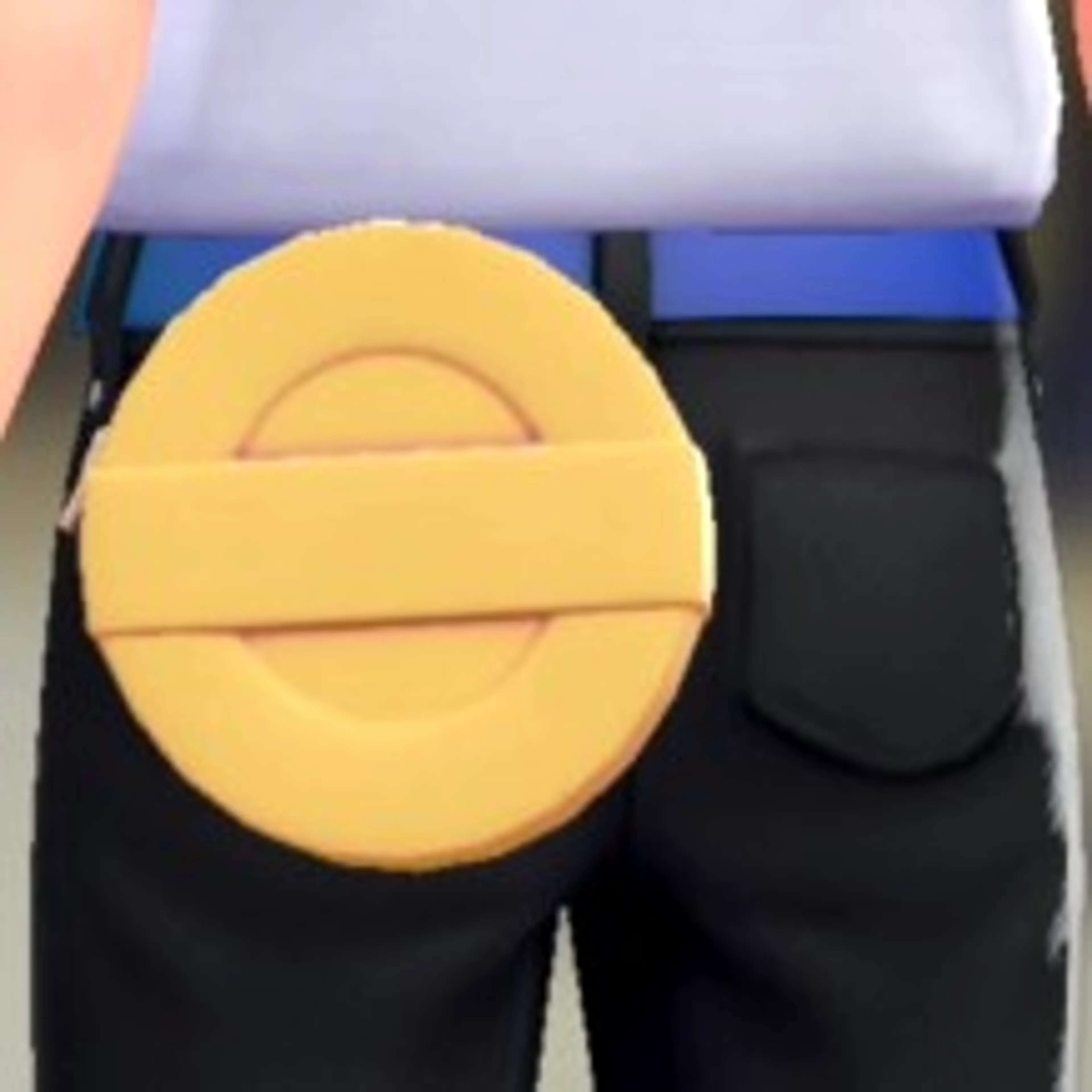 サークルポーチ - イエロー