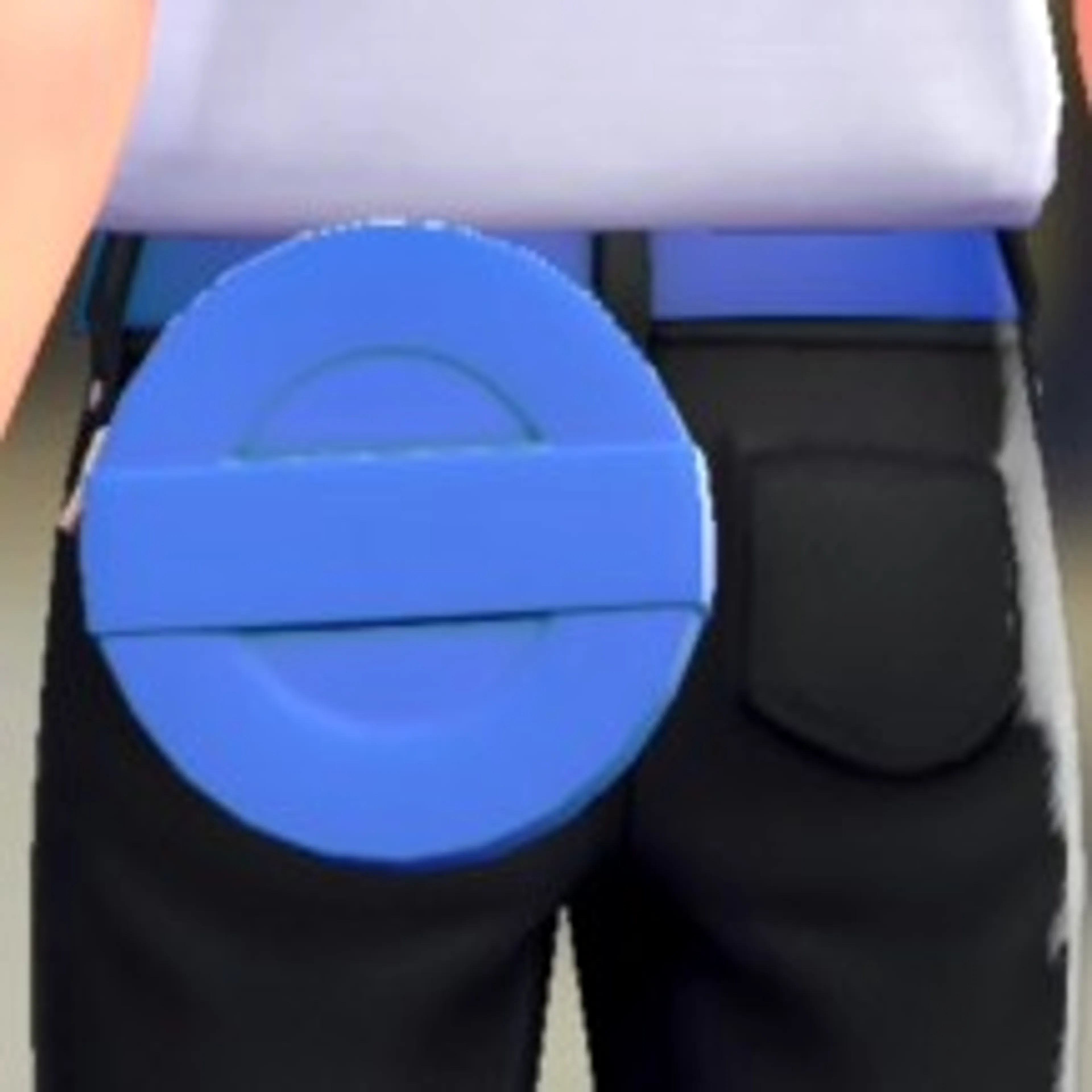 サークルポーチ - ブルー