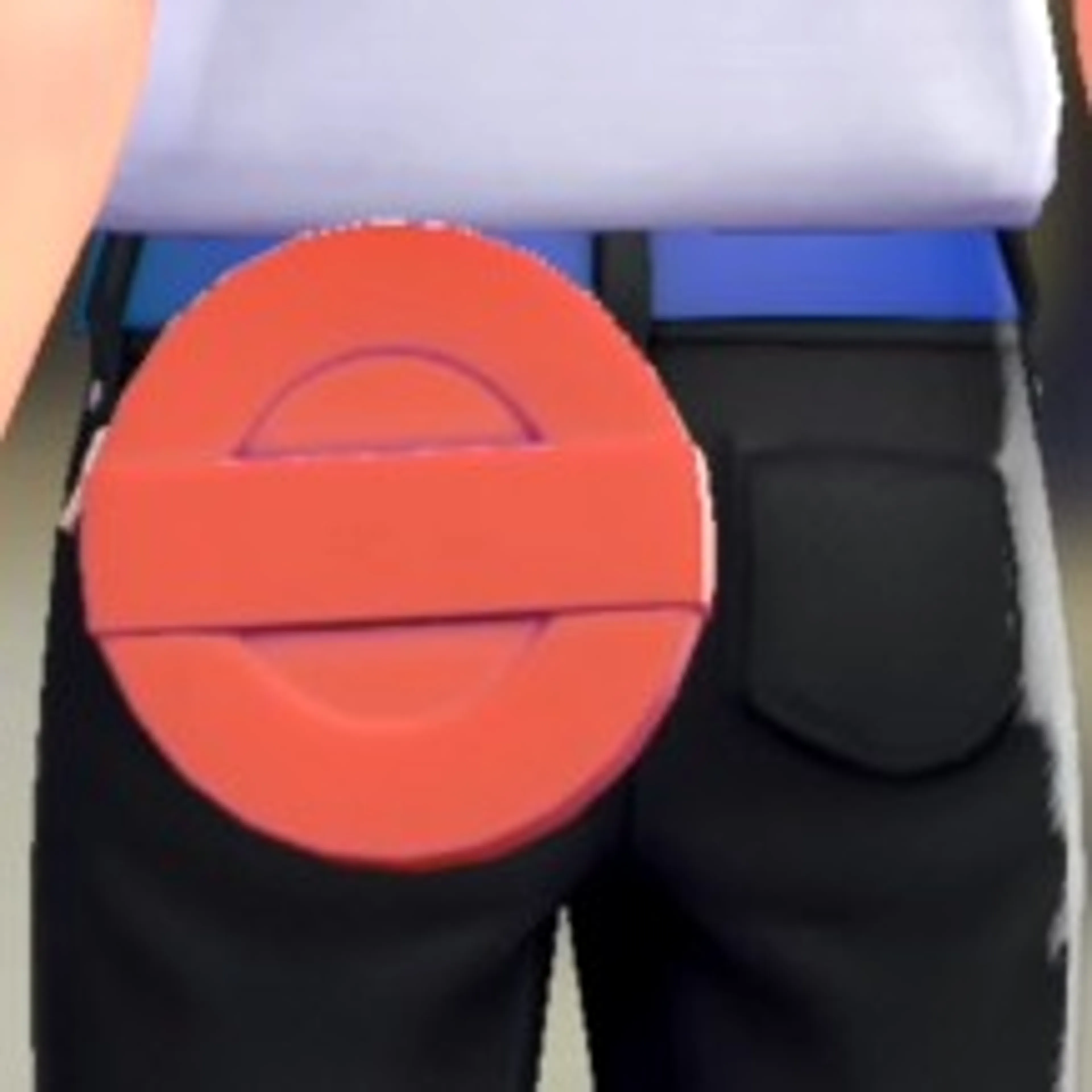 サークルポーチ - レッド