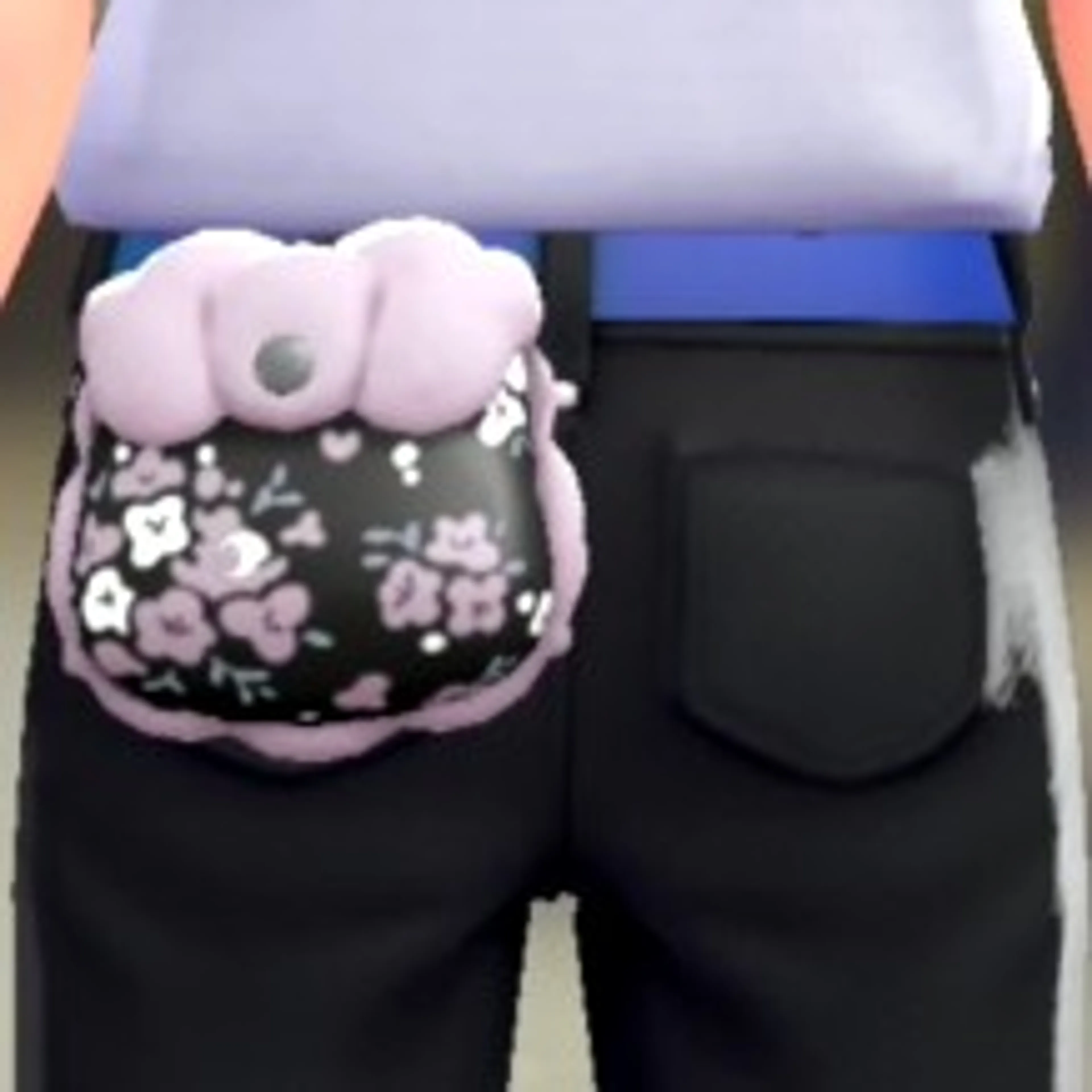 はながらボアポーチ - ブラック