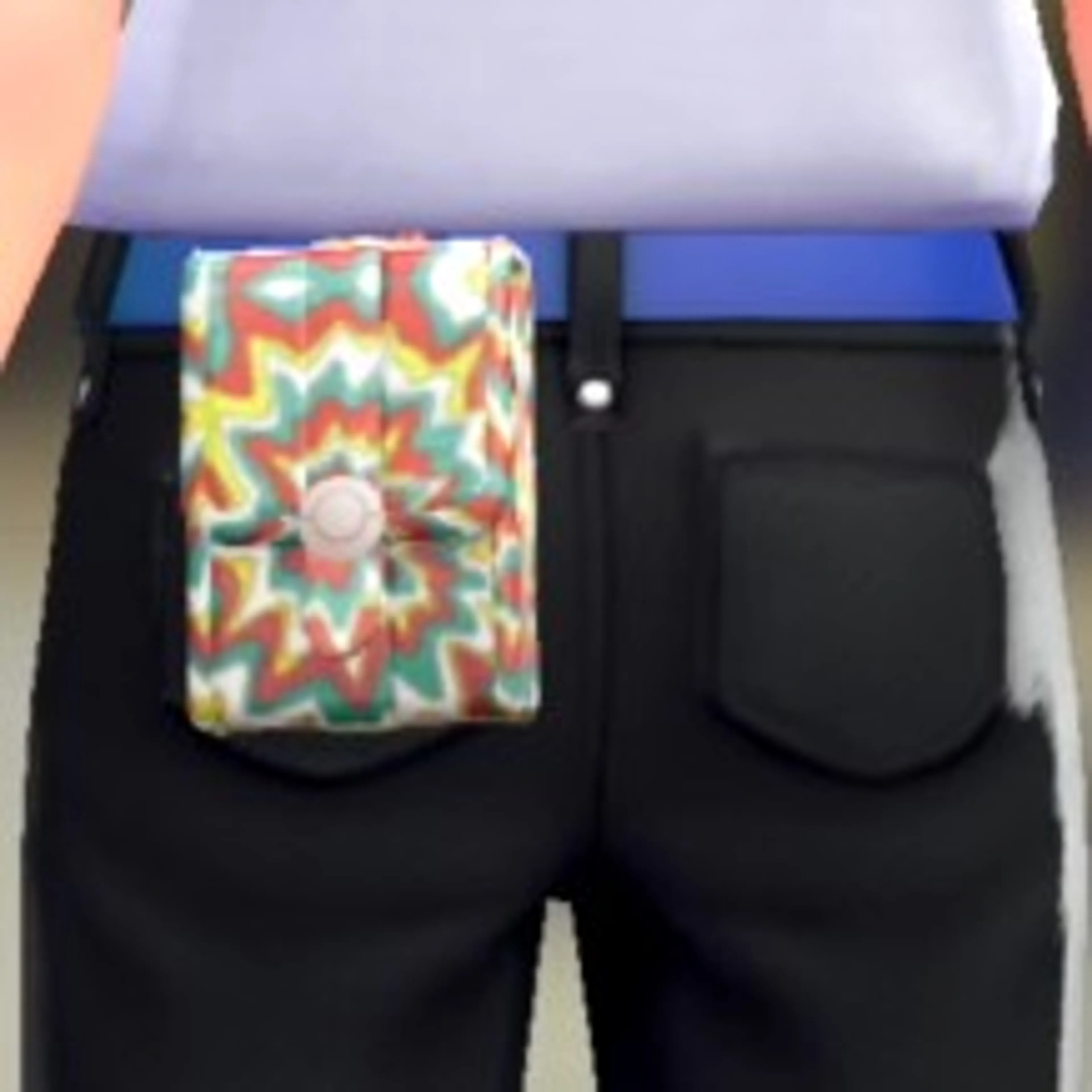 ダイダイスクエアポーチ - ルチャブル